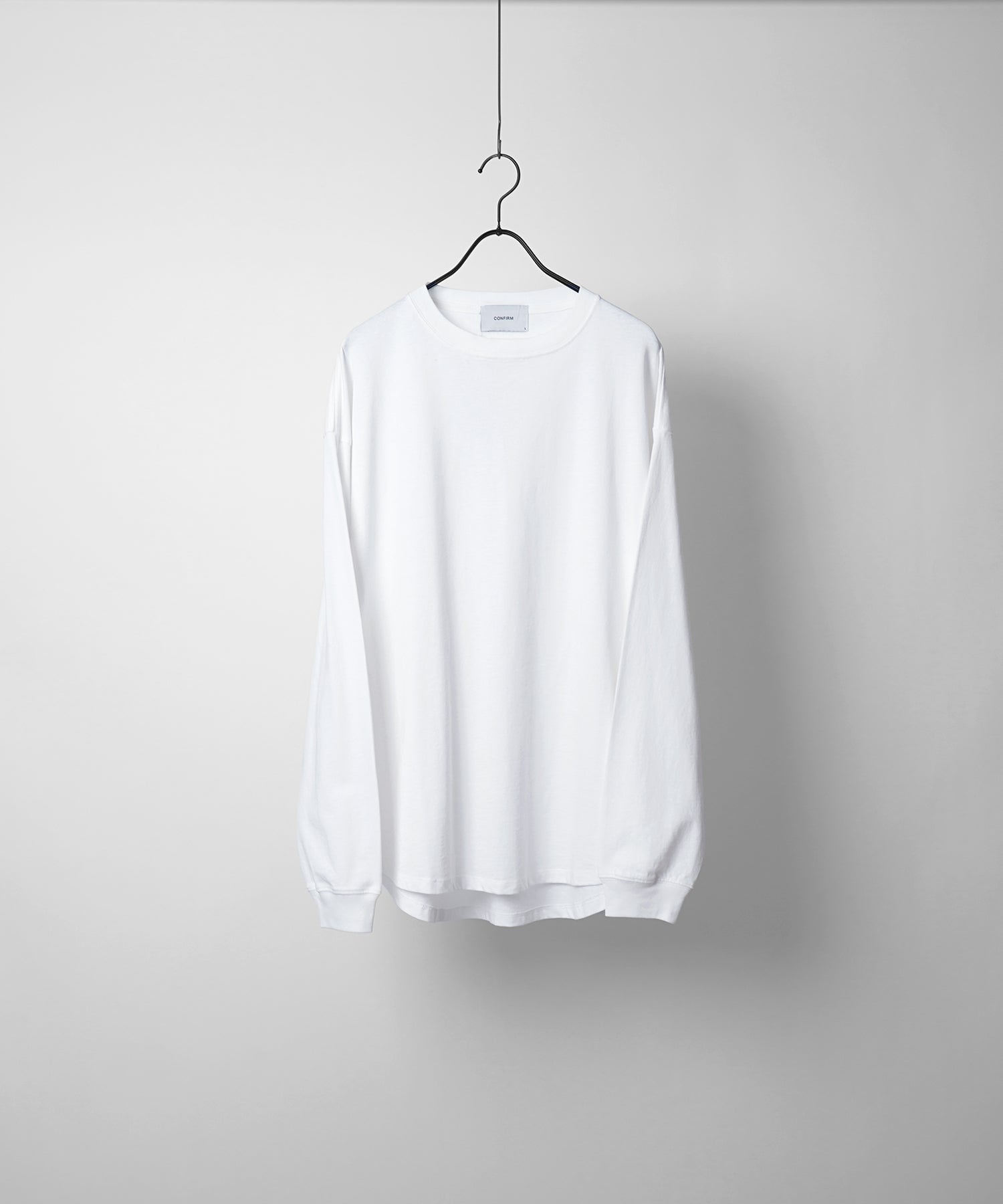 ルーズシルエット クルーネック ベーシックロンT