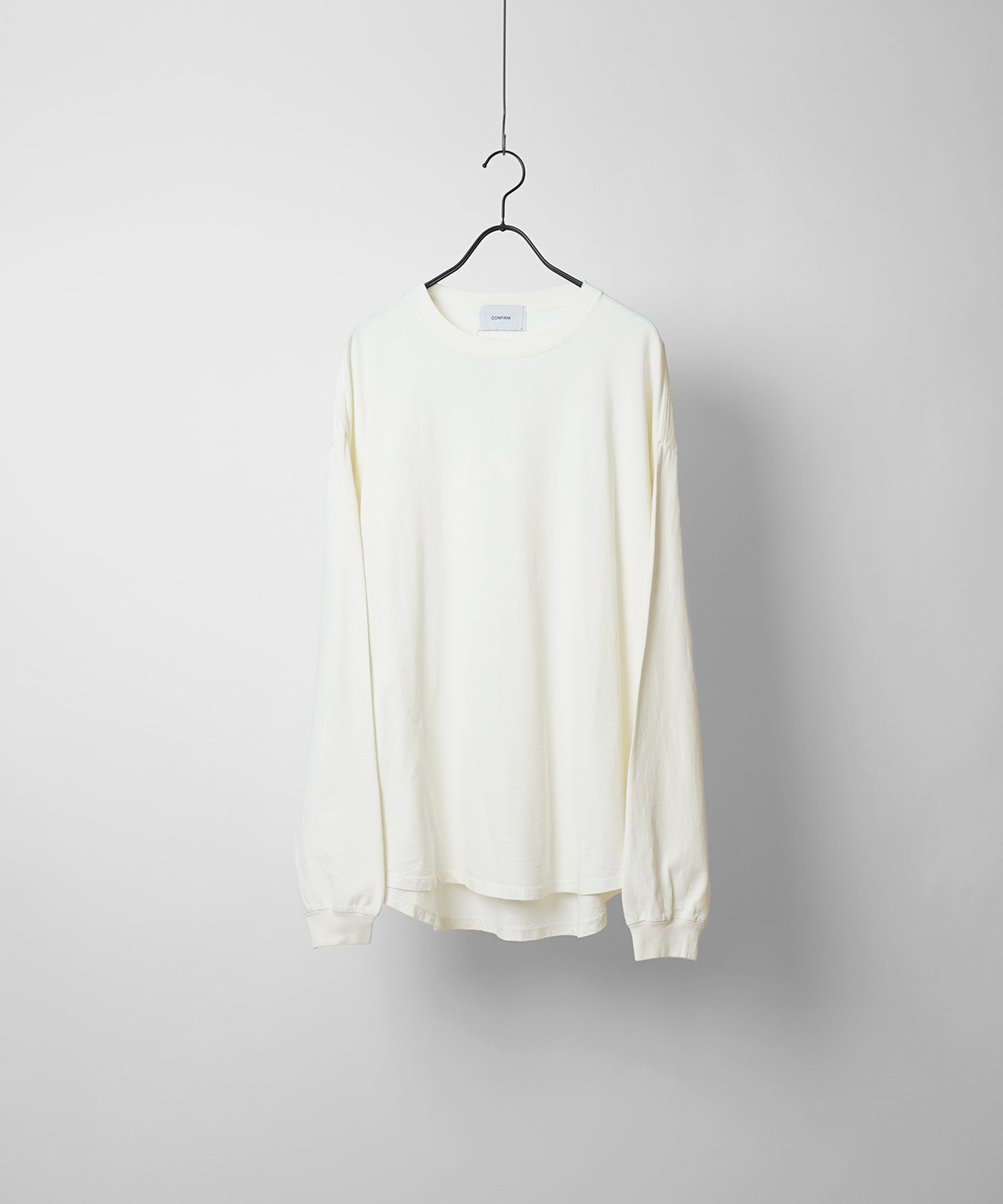 ルーズシルエット クルーネック ベーシックロンT