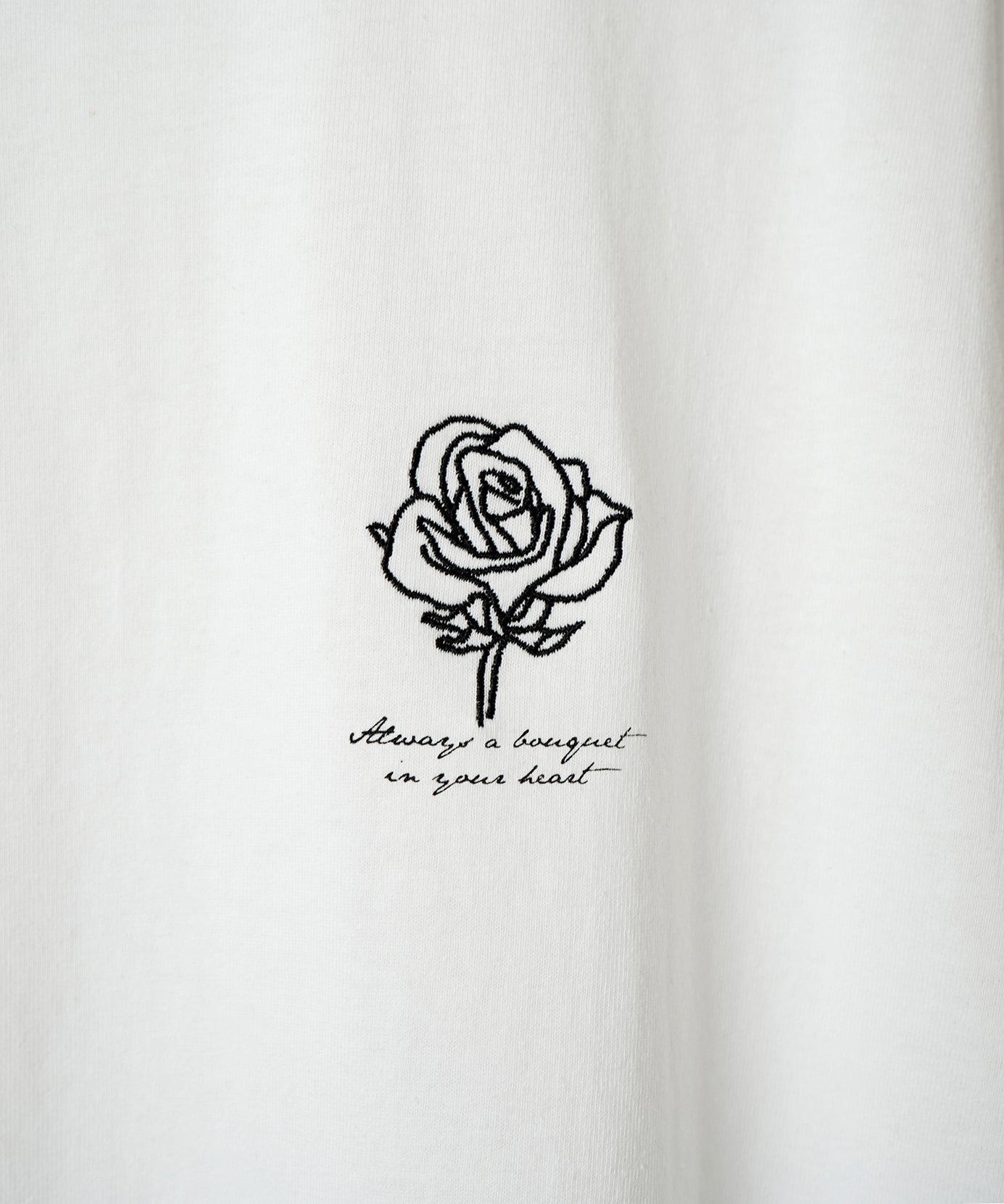 ワンポイント刺繍ロゴ ビッグシルエット半袖Tシャツ