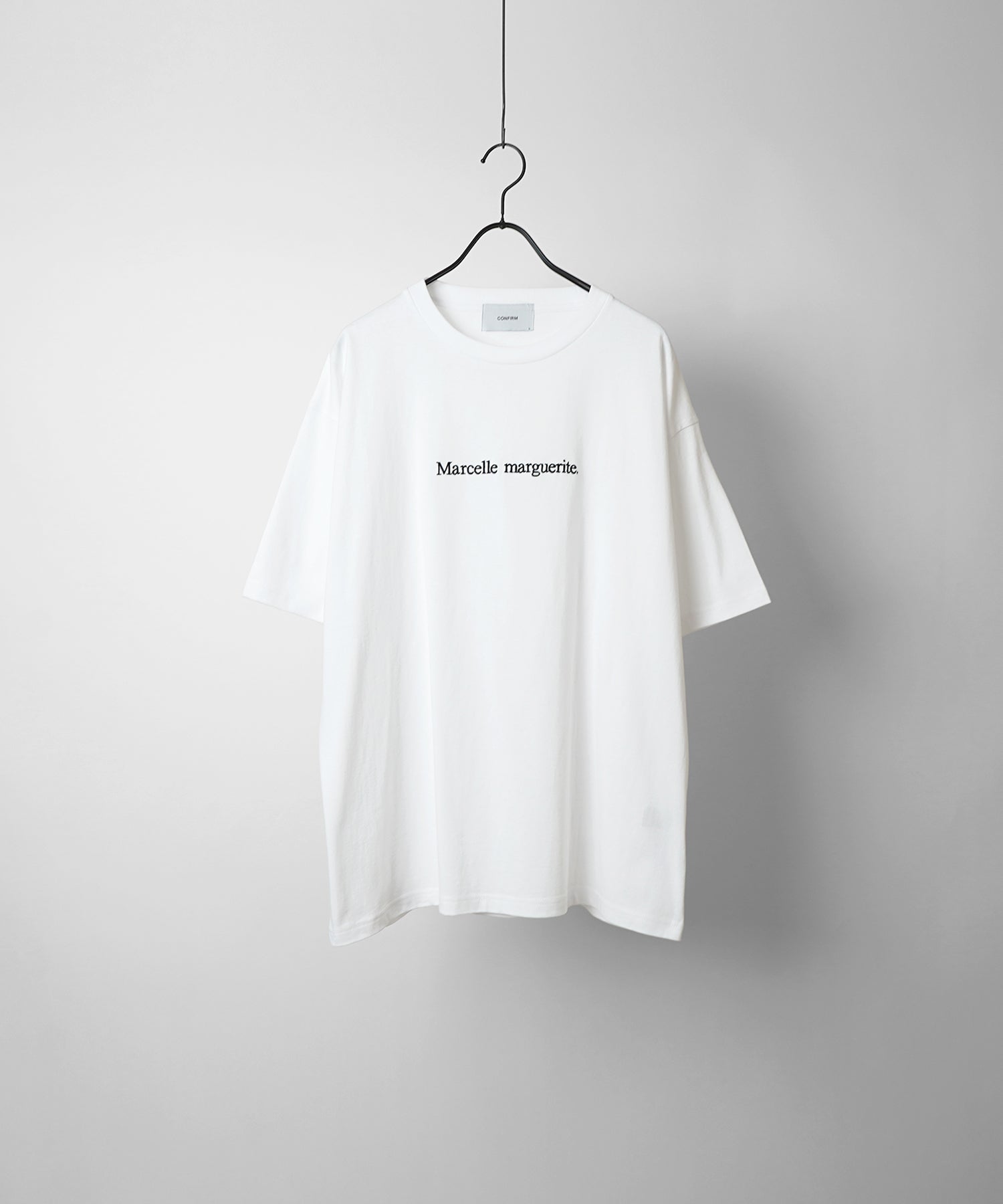 ワンポイント刺繍ロゴ ビッグシルエット半袖Tシャツ