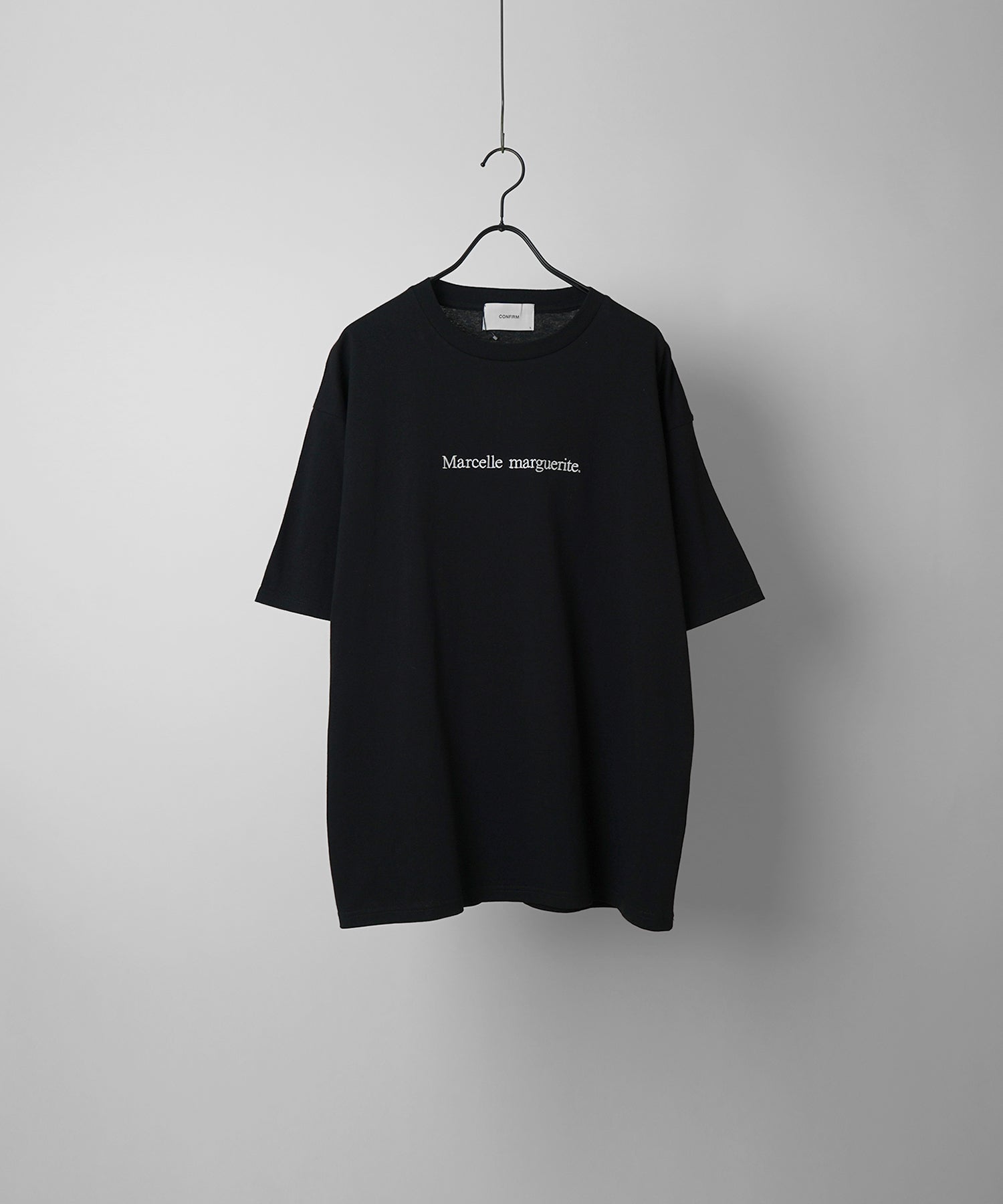 ワンポイント刺繍ロゴ ビッグシルエット半袖Tシャツ