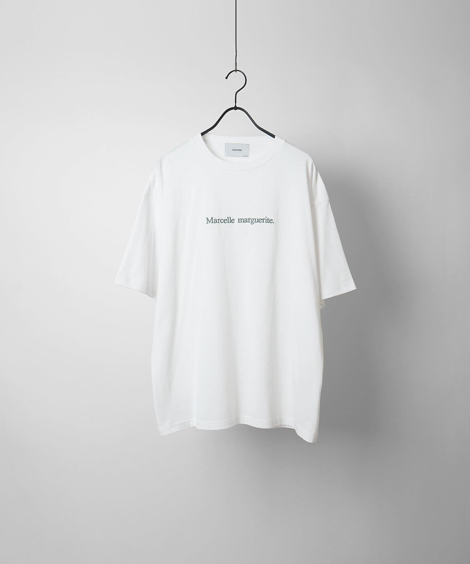 ワンポイント刺繍ロゴ ビッグシルエット半袖Tシャツ