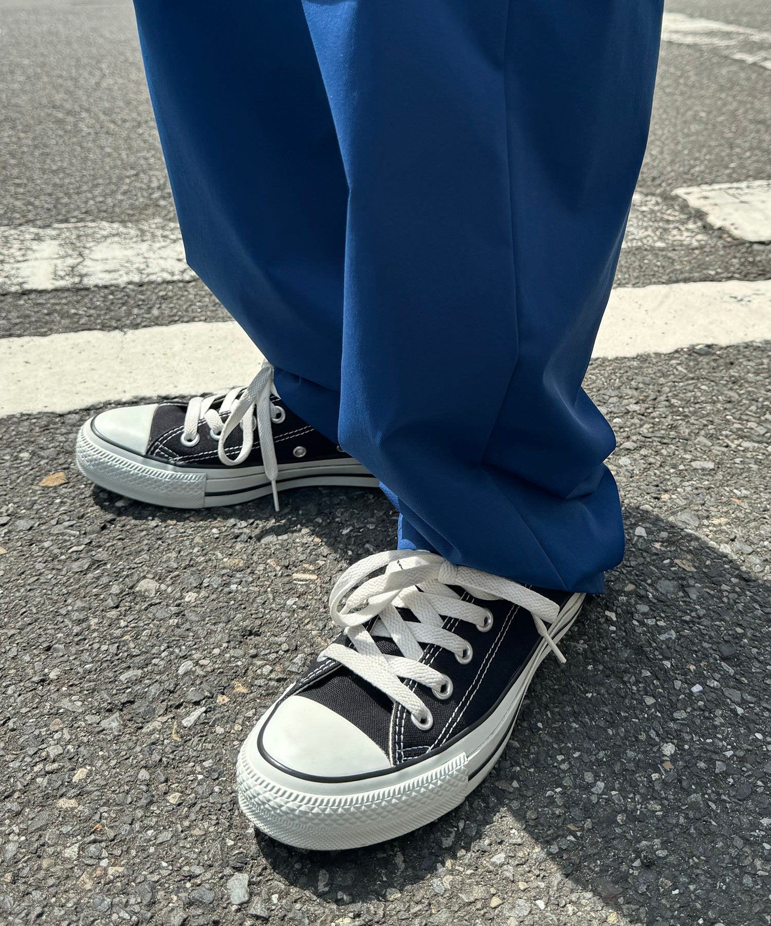 25SS ワイドテーパード リラックスイージー カラーシェフパンツ