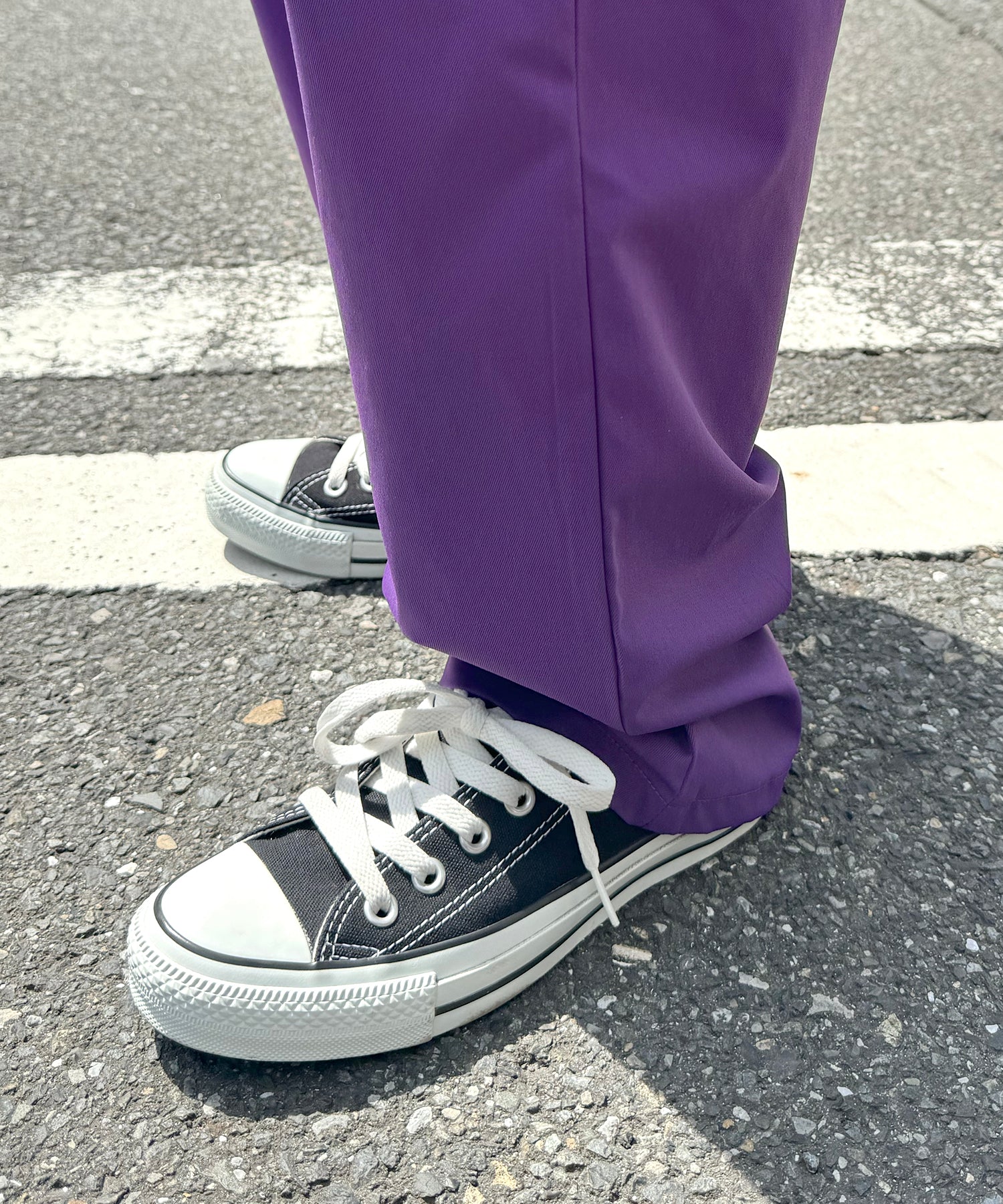 25SS ワイドテーパード リラックスイージー カラーシェフパンツ