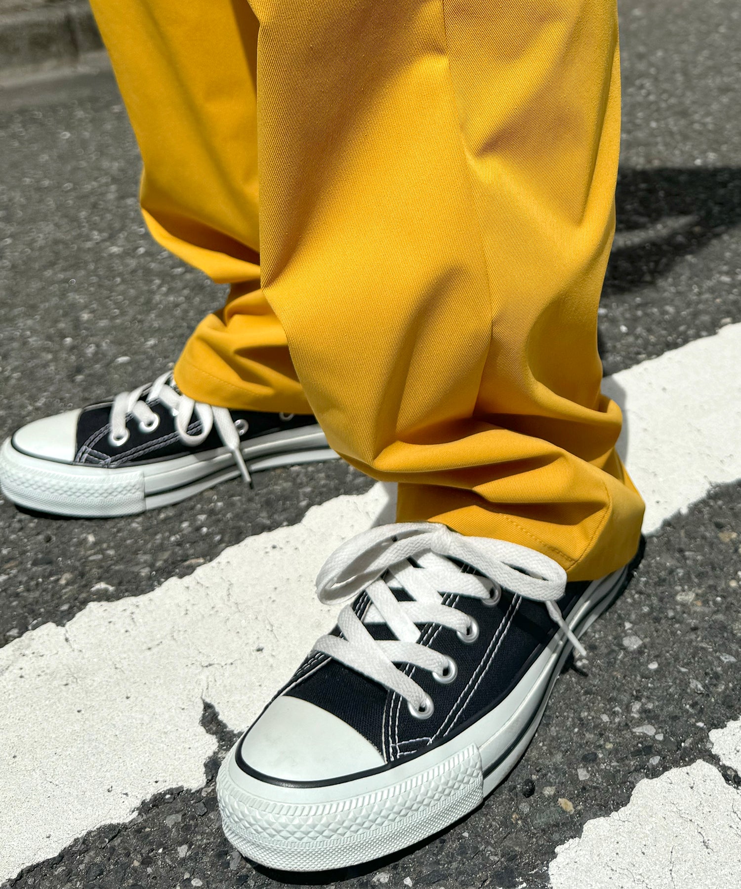 25SS ワイドテーパード リラックスイージー カラーシェフパンツ