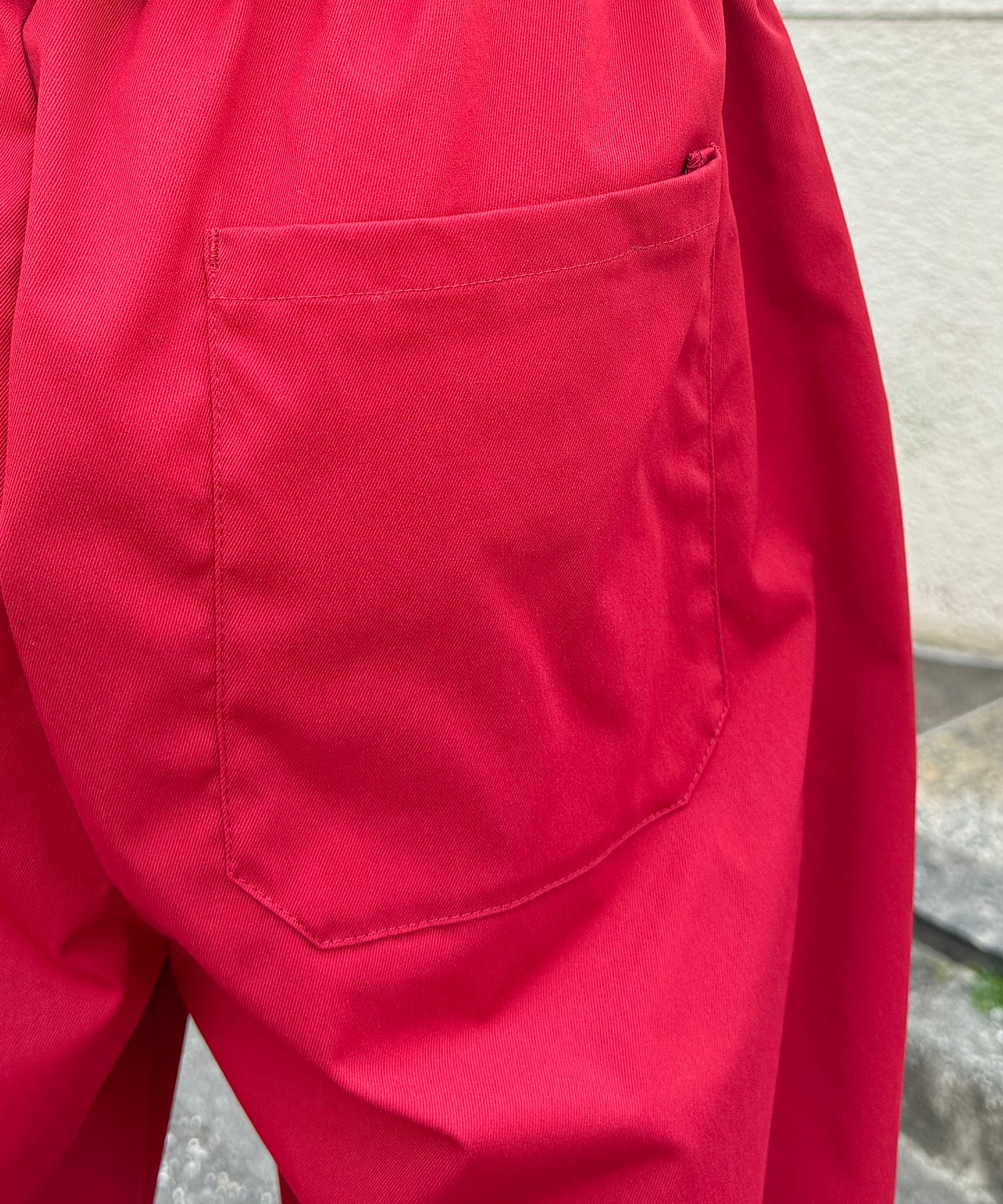 25SS ワイドテーパード リラックスイージー カラーシェフパンツ