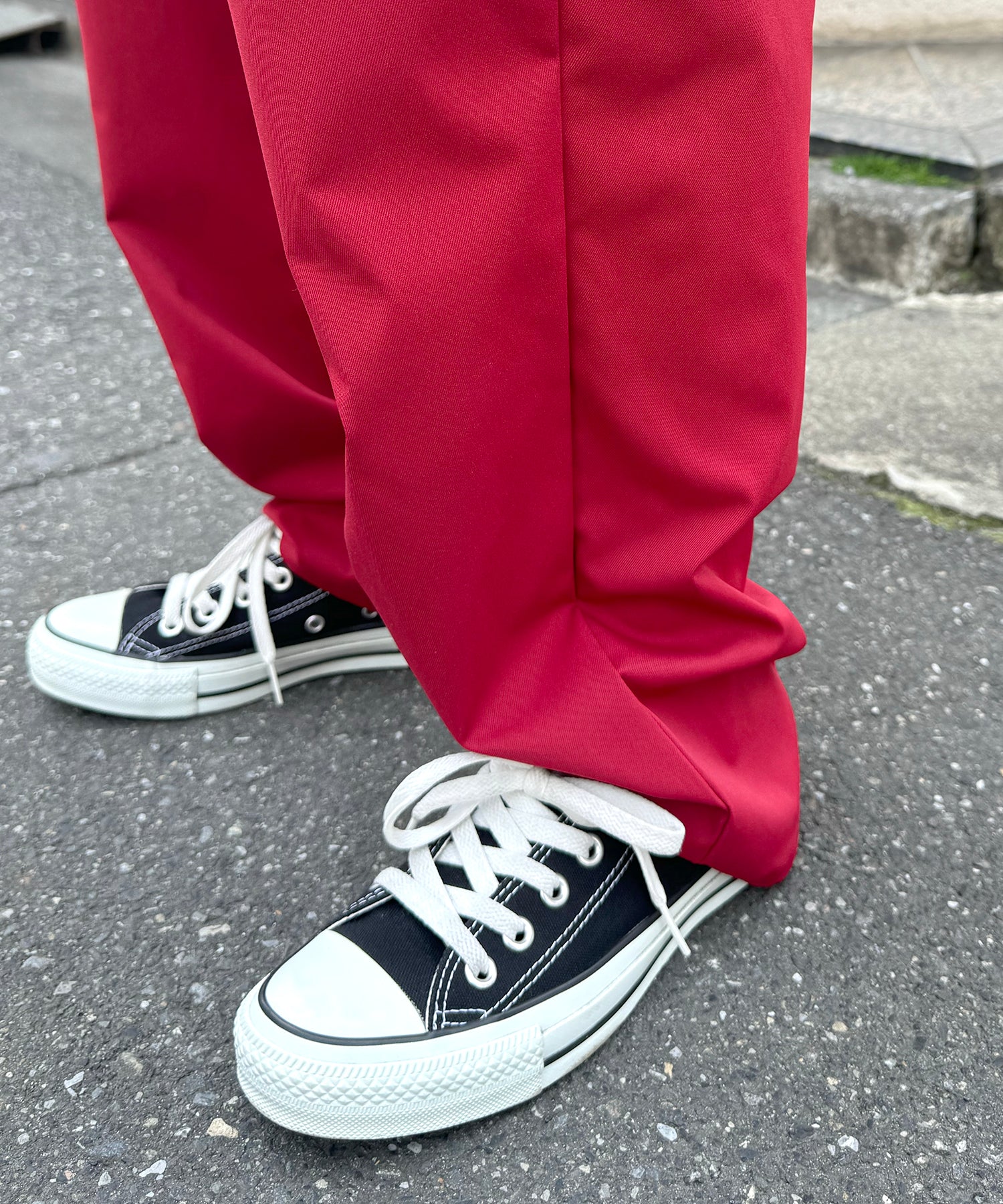 25SS ワイドテーパード リラックスイージー カラーシェフパンツ