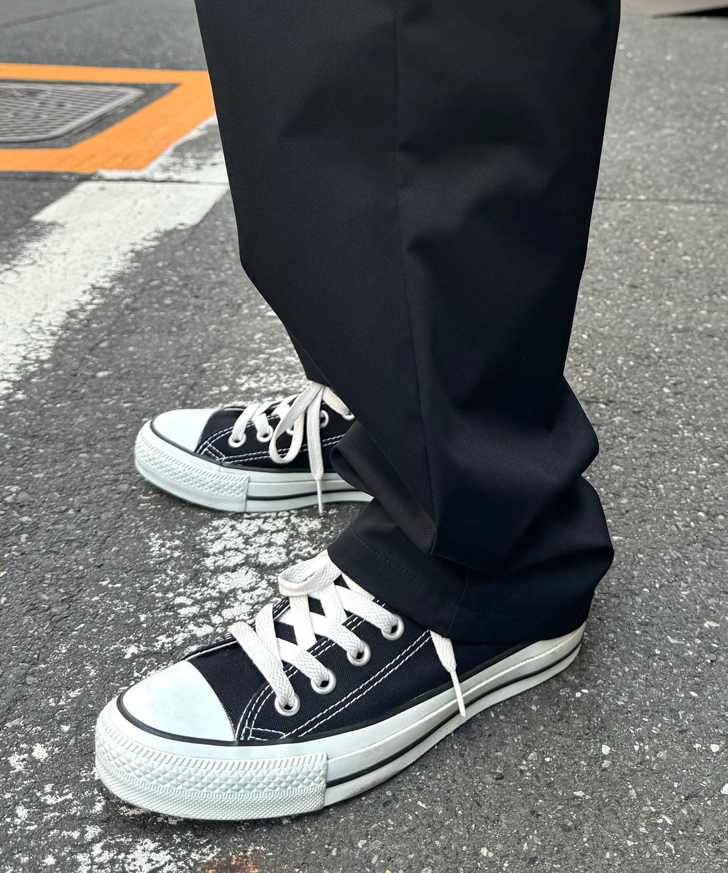 25SS ワイドテーパード リラックスイージー カラーシェフパンツ