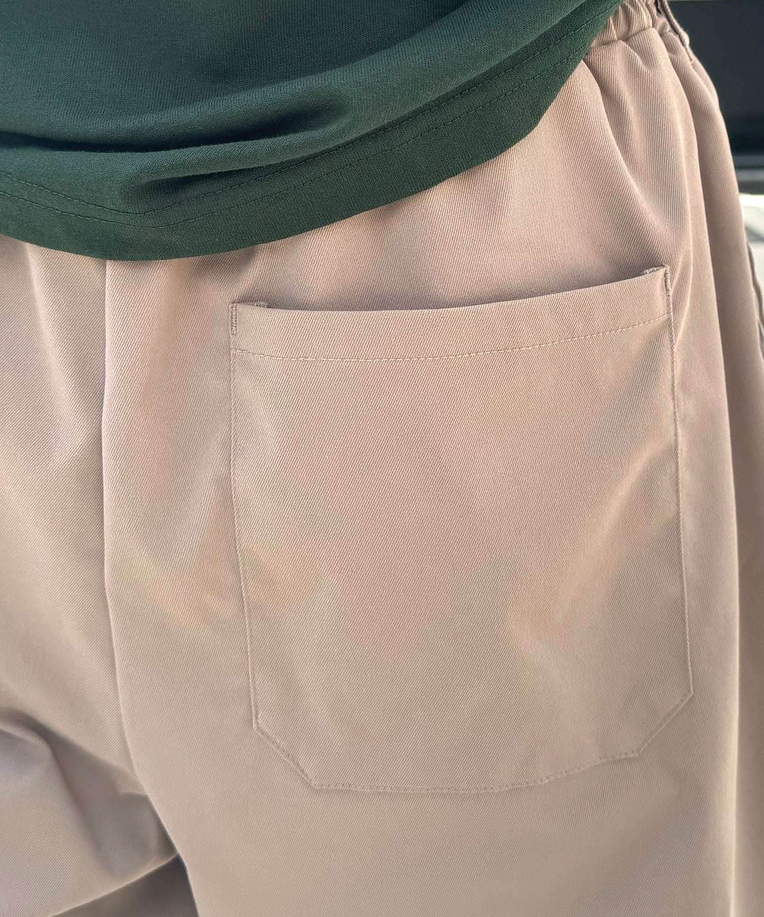 25SS ワイドテーパード リラックスイージー カラーシェフパンツ