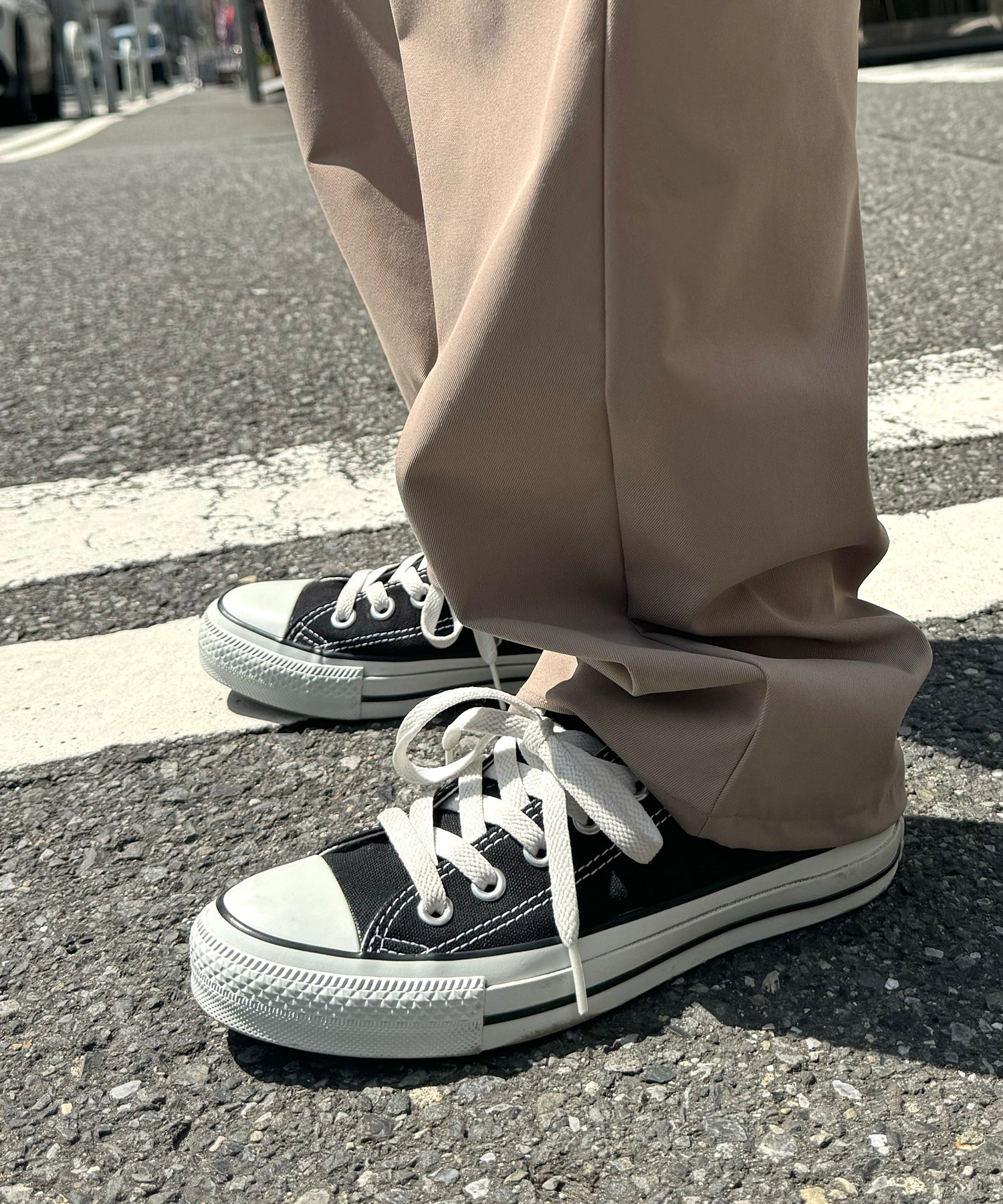 25SS ワイドテーパード リラックスイージー カラーシェフパンツ