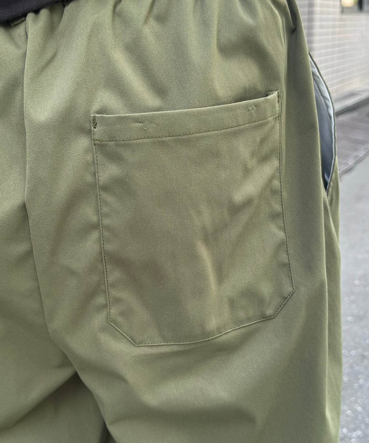 25SS ワイドテーパード リラックスイージー カラーシェフパンツ