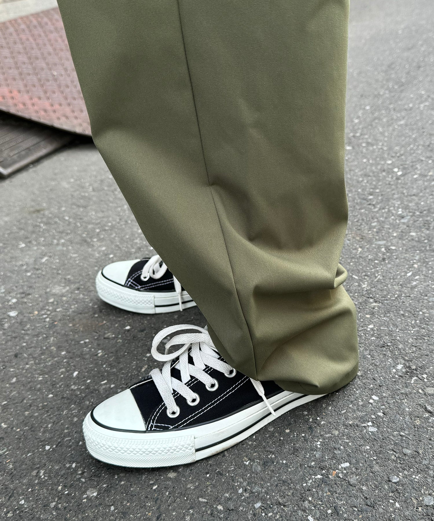 25SS ワイドテーパード リラックスイージー カラーシェフパンツ