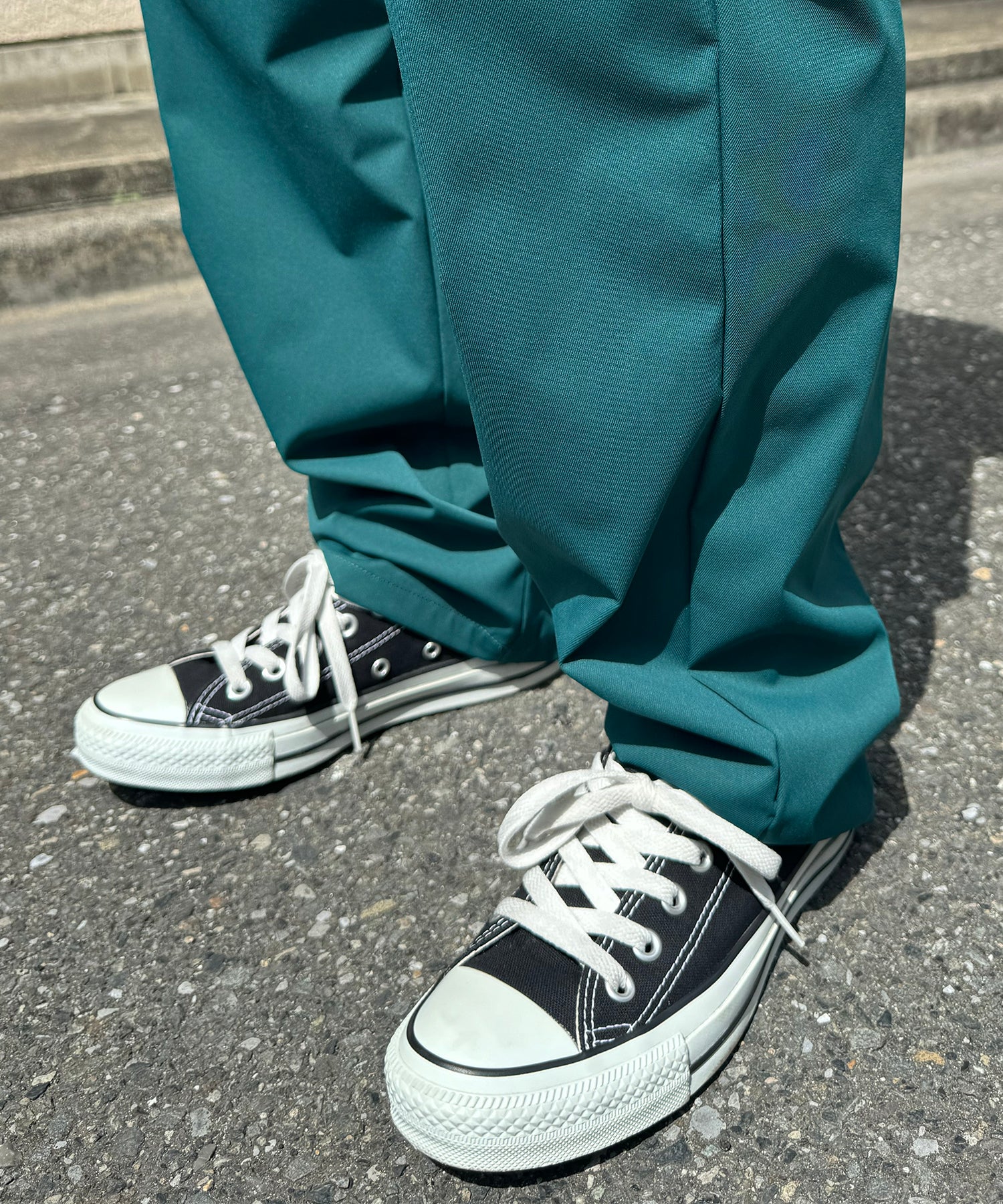 25SS ワイドテーパード リラックスイージー カラーシェフパンツ