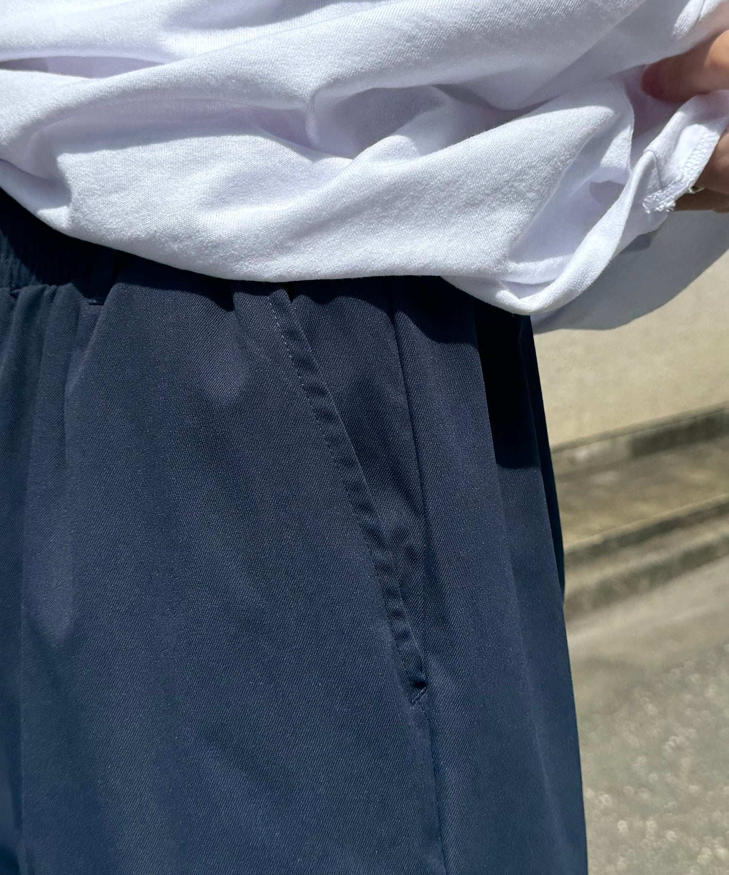 25SS ワイドテーパード リラックスイージー カラーシェフパンツ