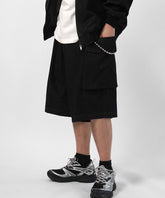 25SS【Labordi / ラボード】デニムフードカーゴショートパンツ