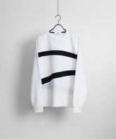 切り替えデザインスウェット