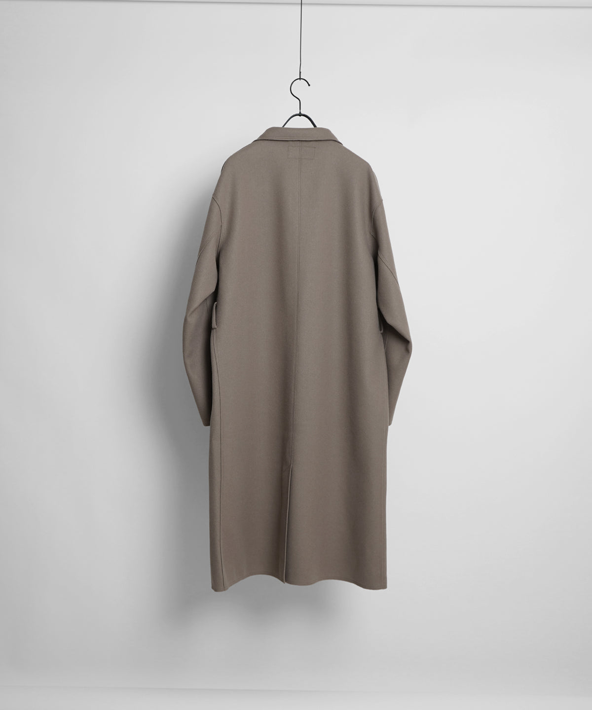 ルーズシルエット オーバーサイズ メルトンチェスターコート