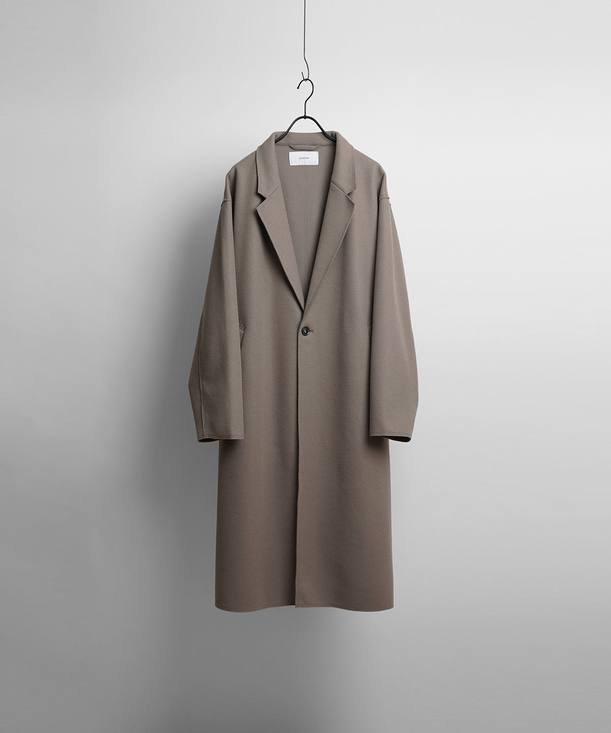 ルーズシルエット オーバーサイズ メルトンチェスターコート