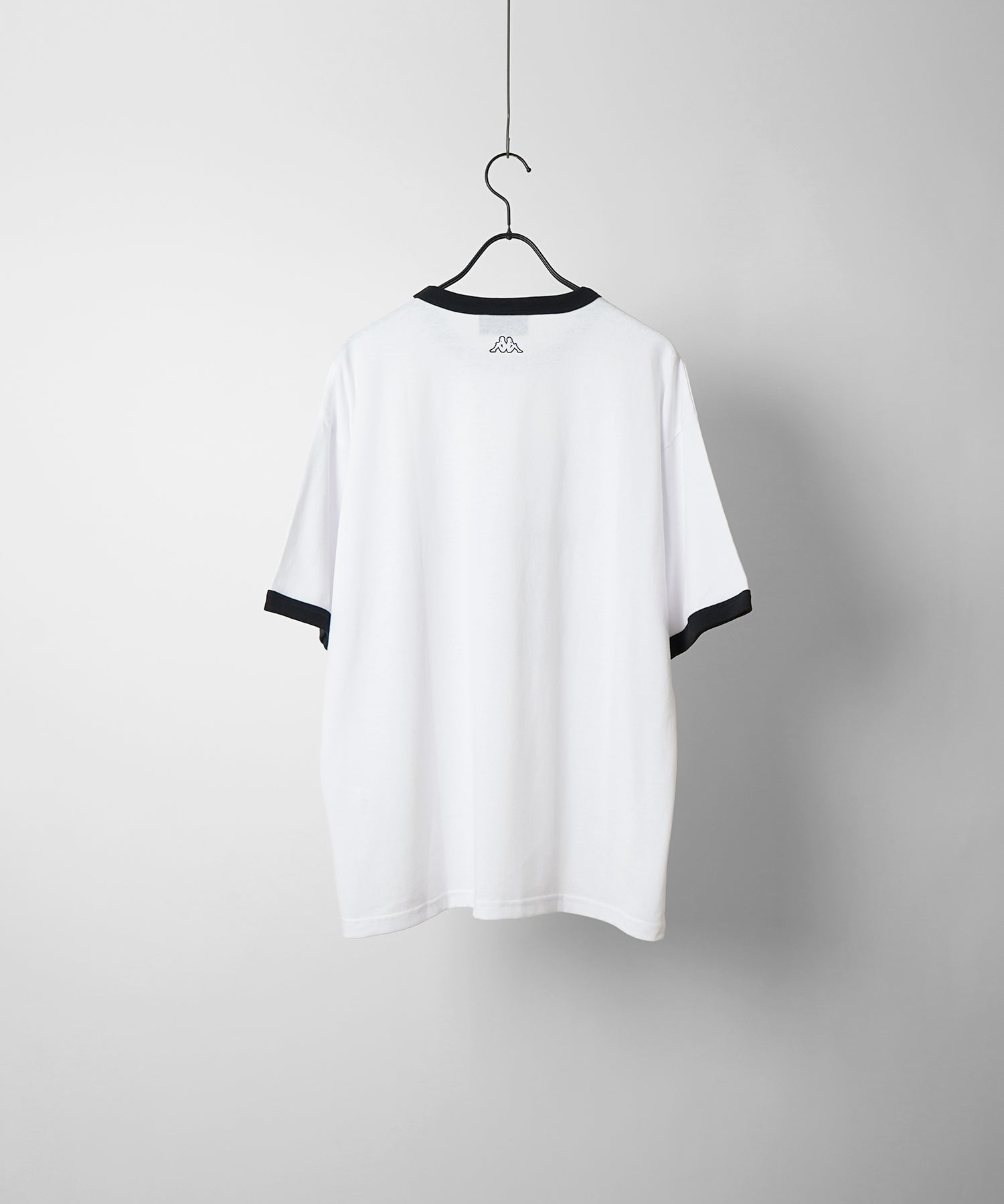 【Kappa】25SS別注 WEB限定 ブランドロゴプリント ビッグシルエット 半袖リンガーTシャツ