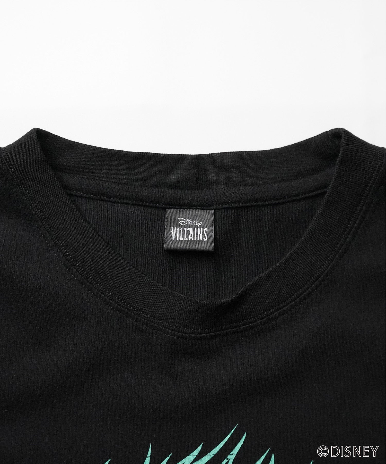 【Disney Villains / ディズニーヴィランズ】EVIL QUEEN / 女王 ヴィンテージライク ピグメント加工 ビッグシルエット 半袖プリントTシャツ