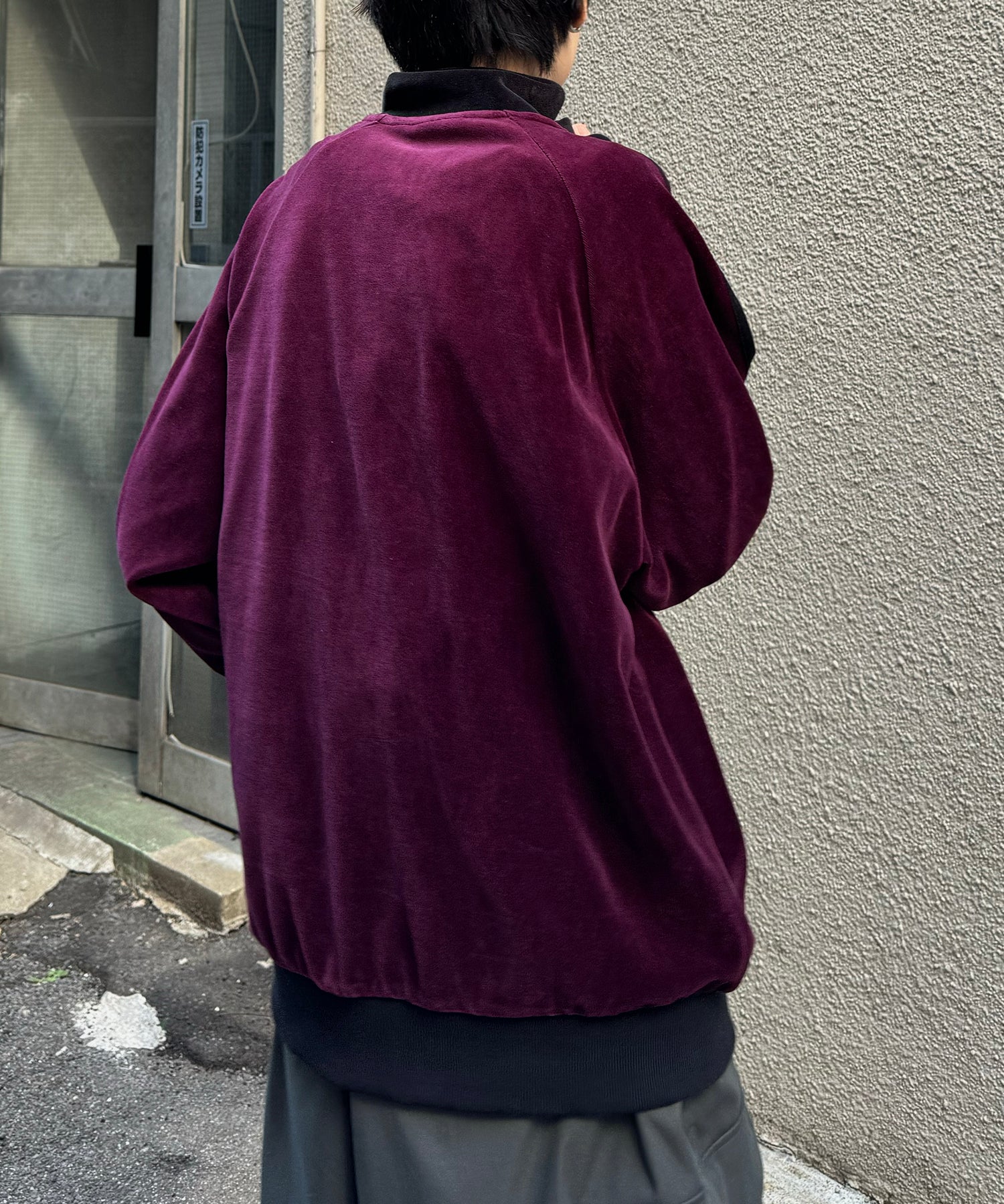 24AW 新色追加 【KAPPA】WEB限定  袖ラインジャージ / ベロア トラックジャケット ユニセックス