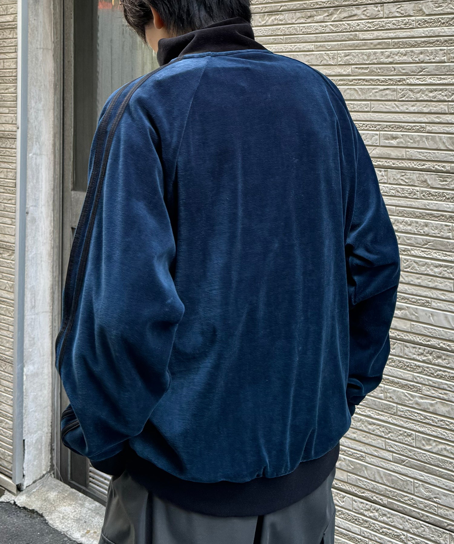 24AW 新色追加 【KAPPA】WEB限定  袖ラインジャージ / ベロア トラックジャケット ユニセックス