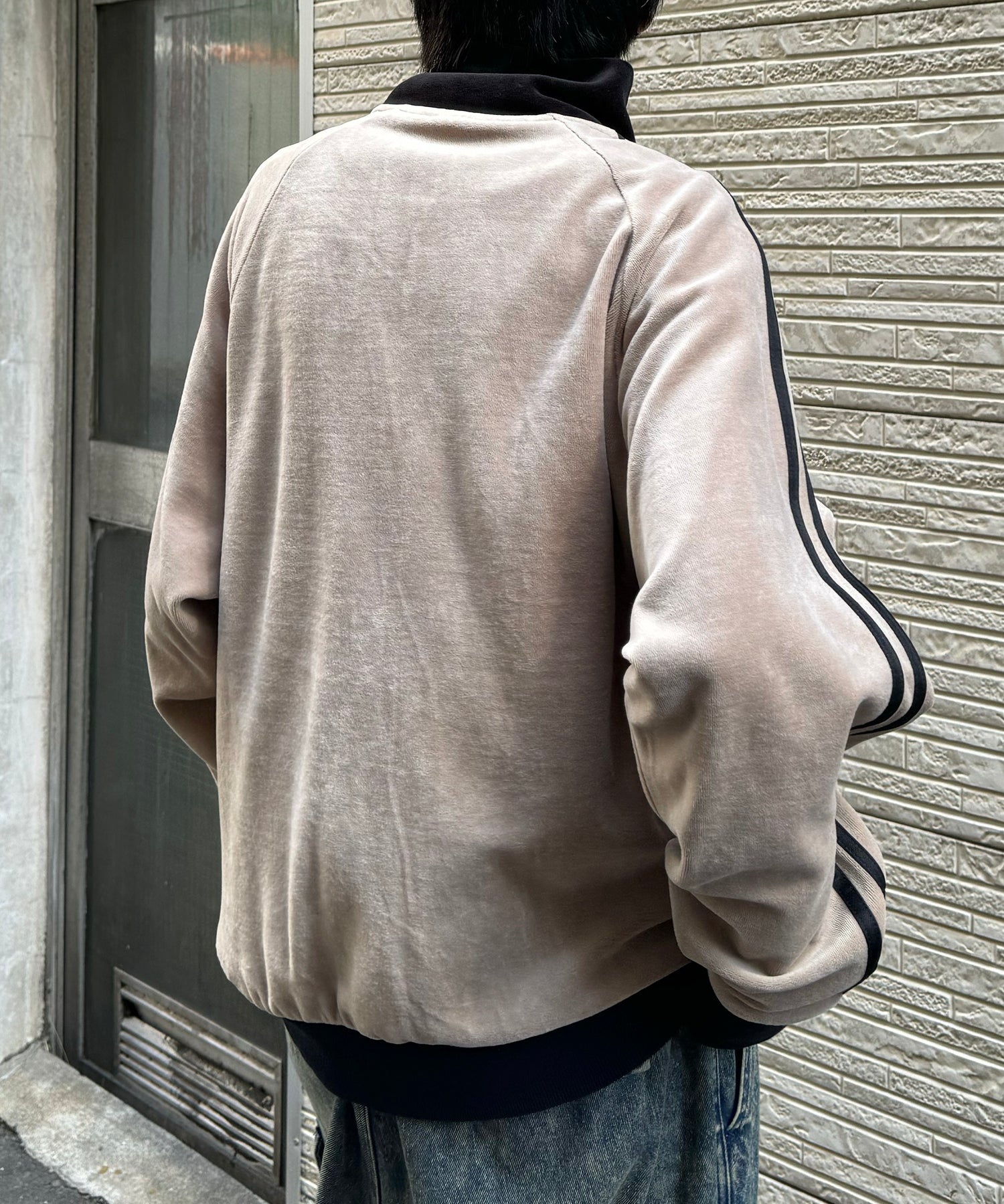 24AW 新色追加 【KAPPA】WEB限定  袖ラインジャージ / ベロア トラックジャケット ユニセックス