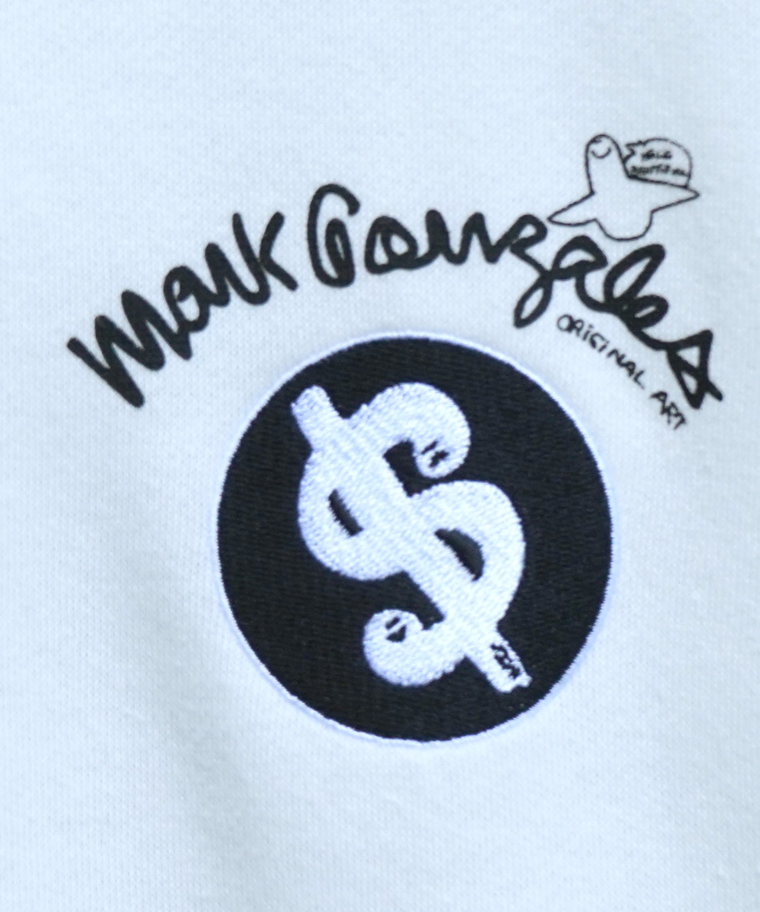 【MARK GONZALES ARTWORK COLLECTION / マーク ゴンザレス】別注 ビッグシルエット イラストバックプリント プルオーバースウェット