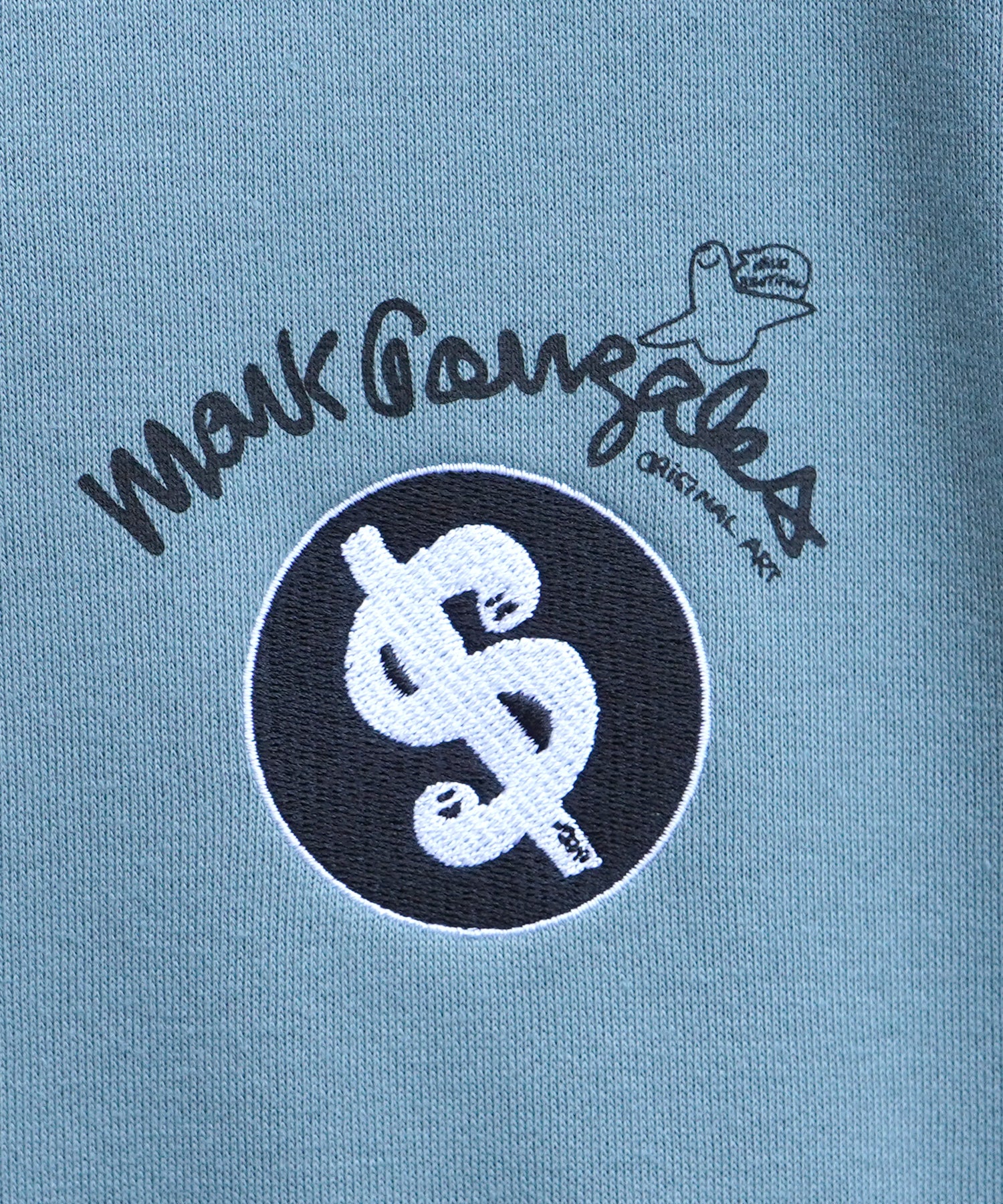 【MARK GONZALES ARTWORK COLLECTION / マーク ゴンザレス】別注 ビッグシルエット イラストバックプリント プルオーバースウェット
