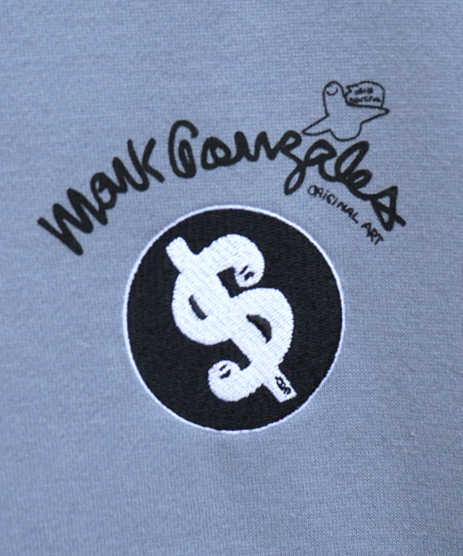 【MARK GONZALES ARTWORK COLLECTION / マーク ゴンザレス】別注 ビッグシルエット イラストバックプリント プルオーバースウェット