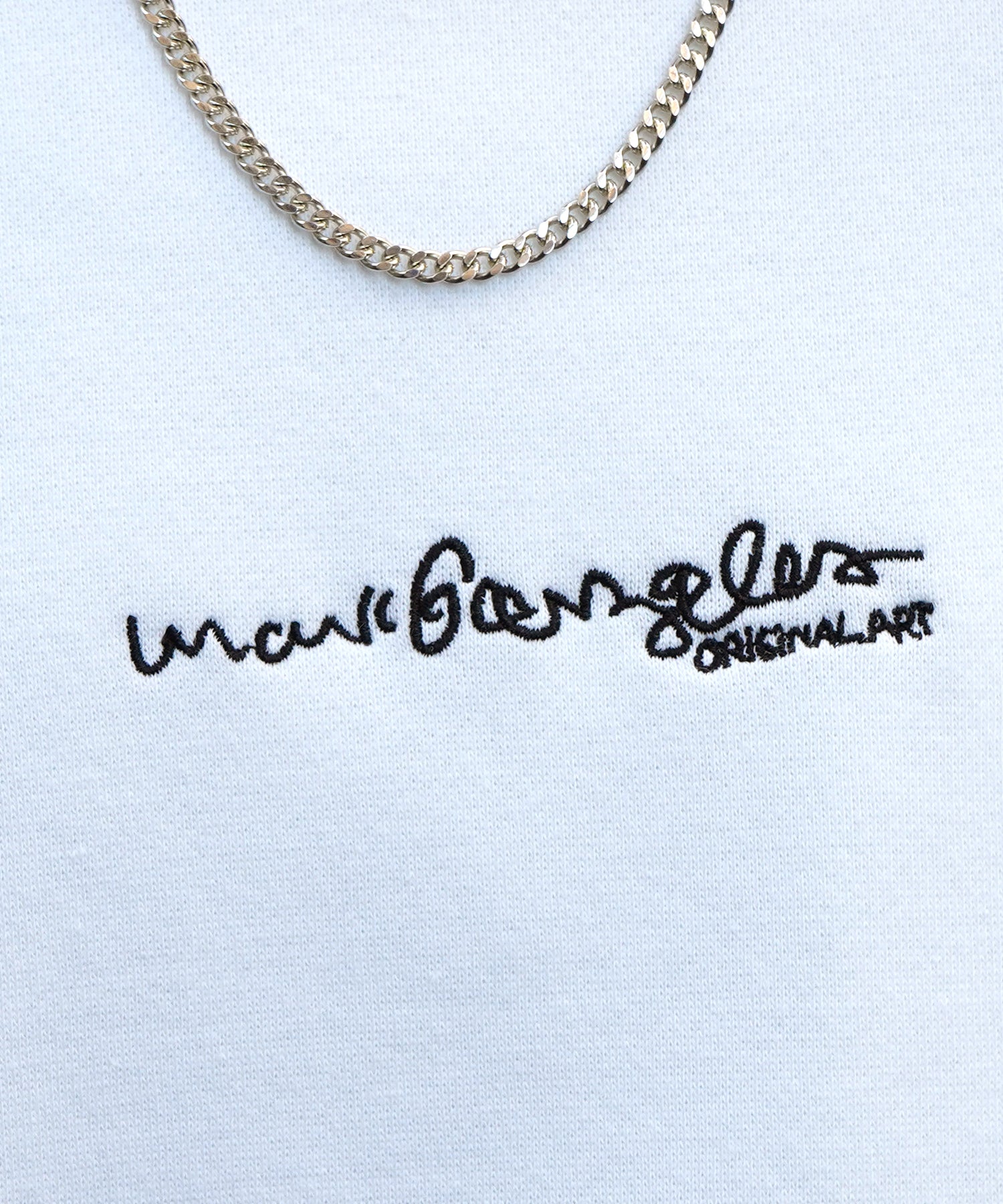 【MARK GONZALES ARTWORK COLLECTION / マーク ゴンザレス】別注 ビッグシルエット イラストバックプリント プルオーバースウェット