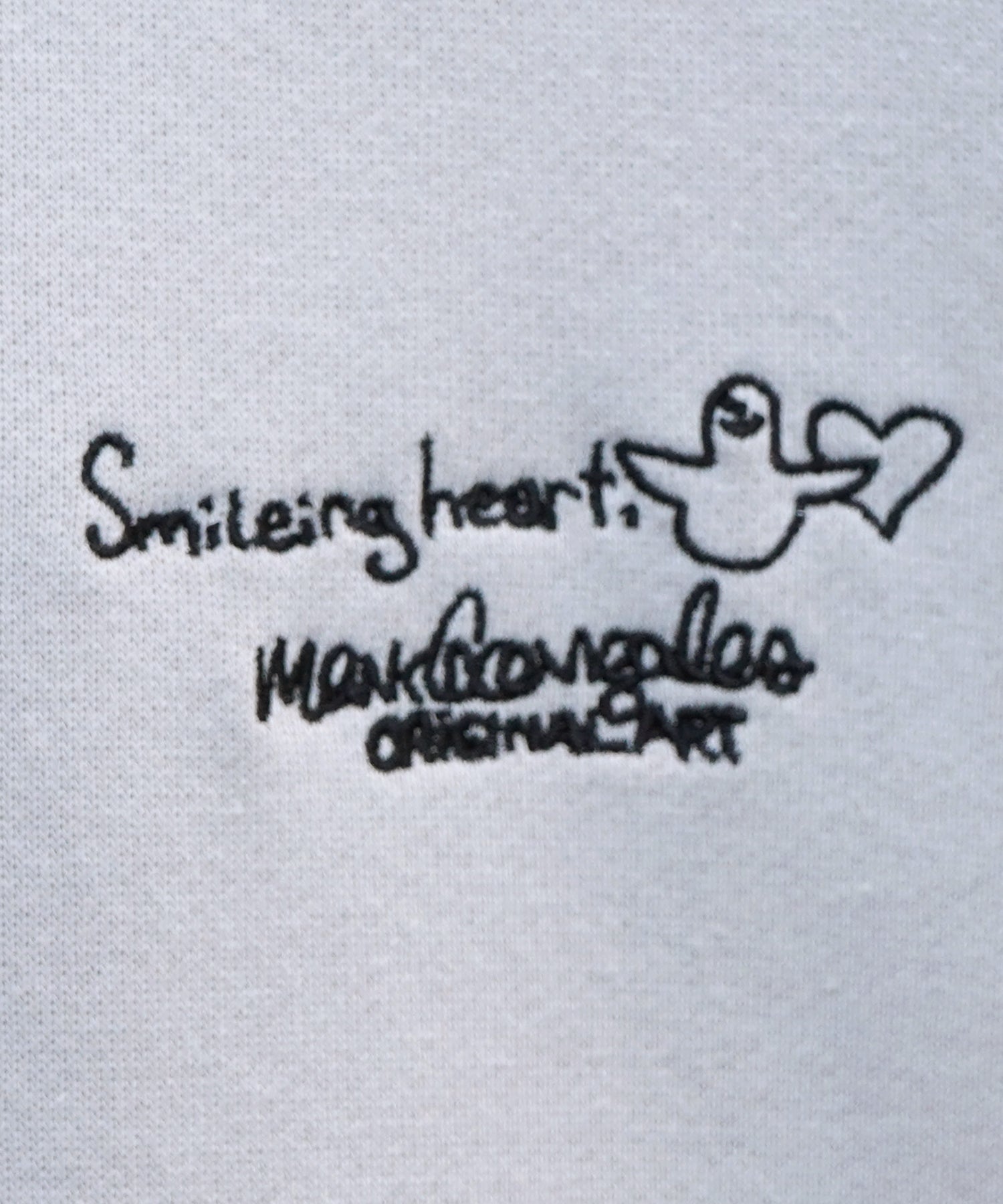 【MARK GONZALES ARTWORK COLLECTION / マーク ゴンザレス】別注 ビッグシルエット イラストバックプリント プルオーバースウェット