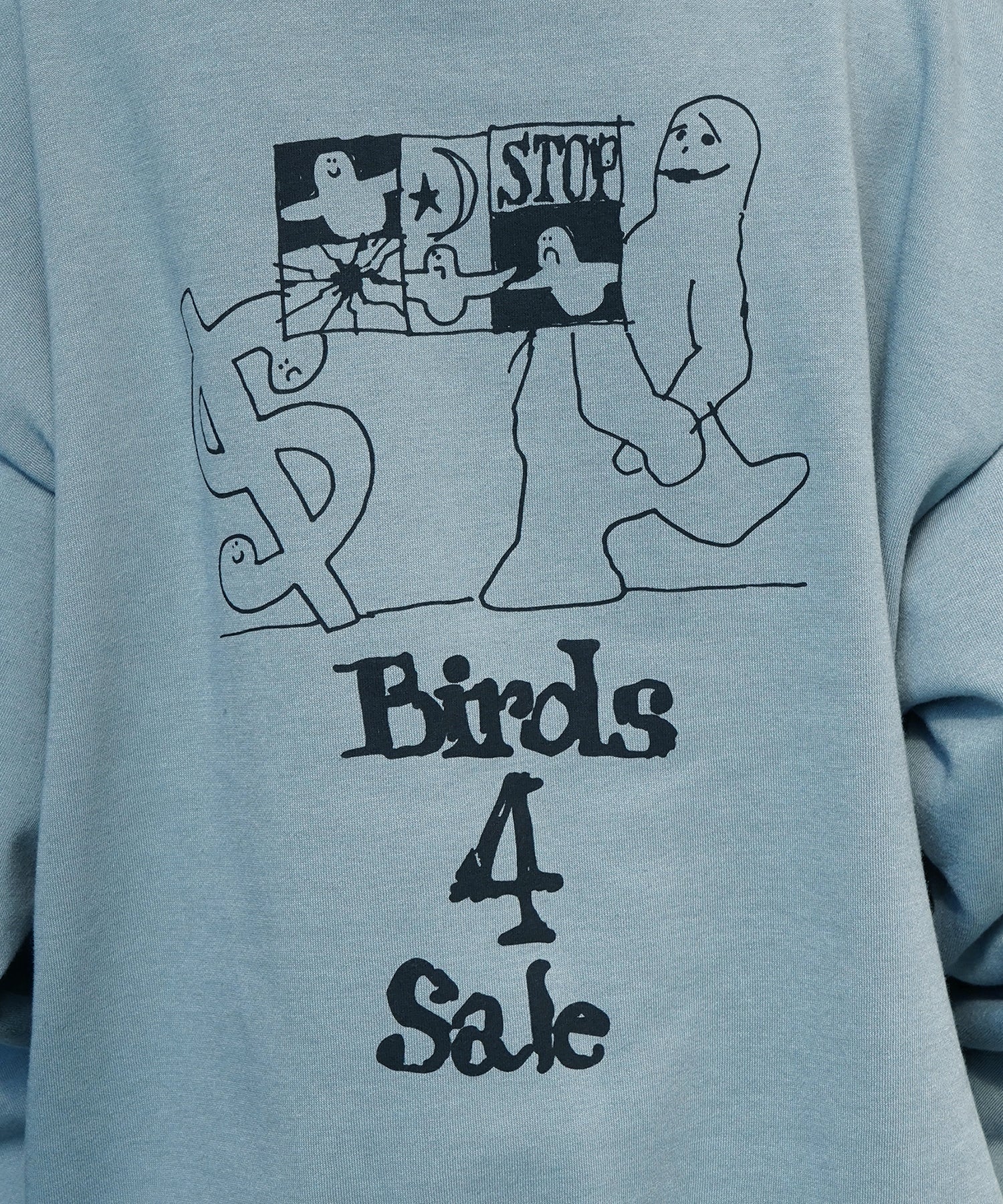 【MARK GONZALES ARTWORK COLLECTION / マーク ゴンザレス】別注 ビッグシルエット イラストバックプリント プルオーバーパーカー