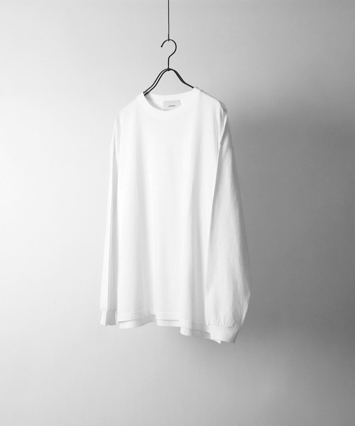 ベーシック クルーネック コットンロンT