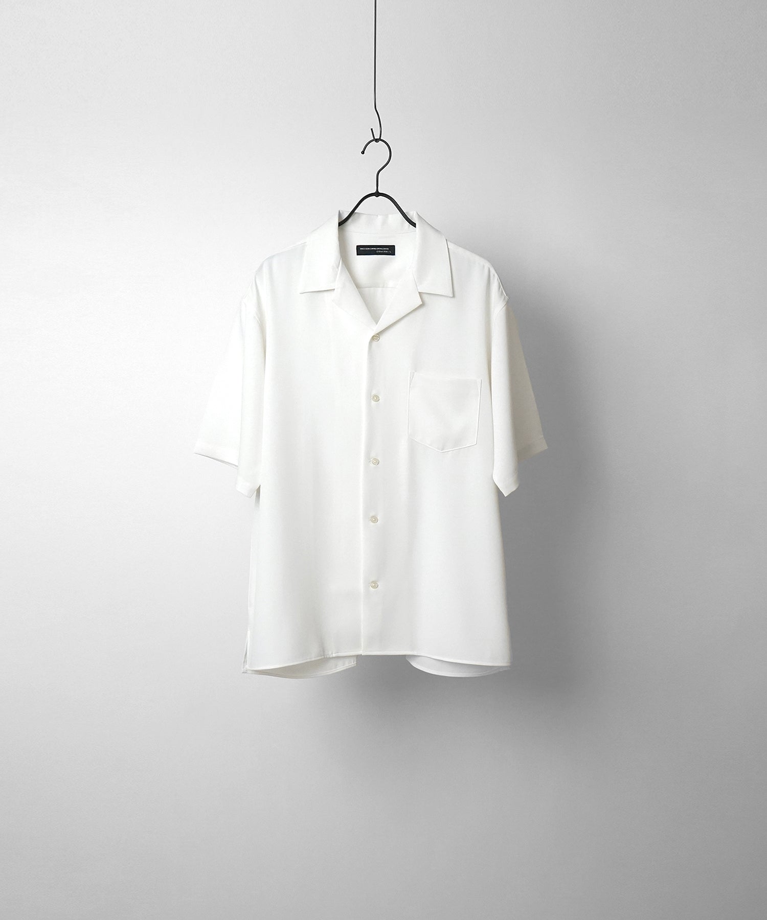 イージーケア ベーシックオープンカラーシャツ