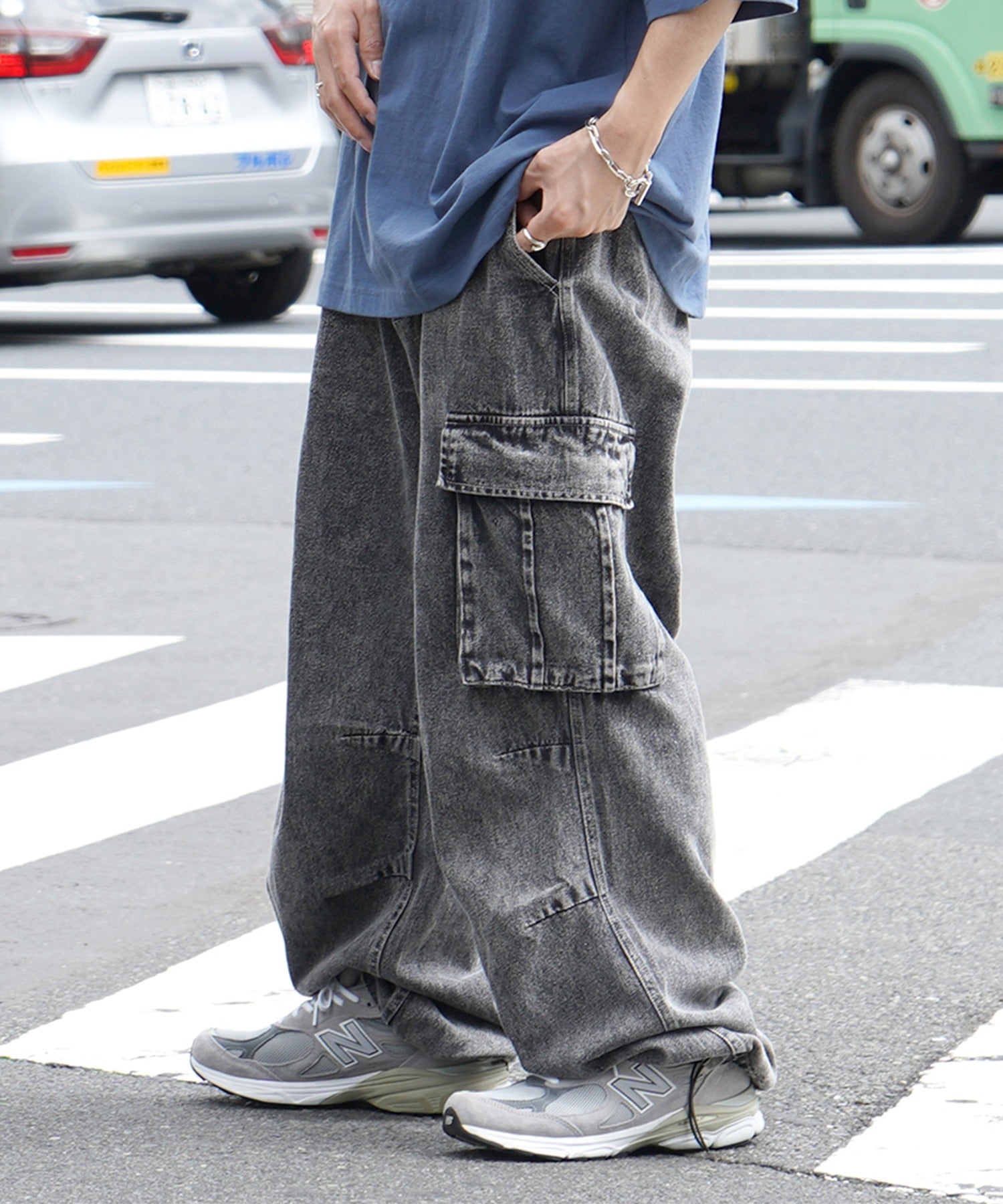 【未使用 タグ付き】23SS visvim DALTON SLACKS W/L 新色追加】ヴィンテージメイク レトロライク ケミカルウォッシュ