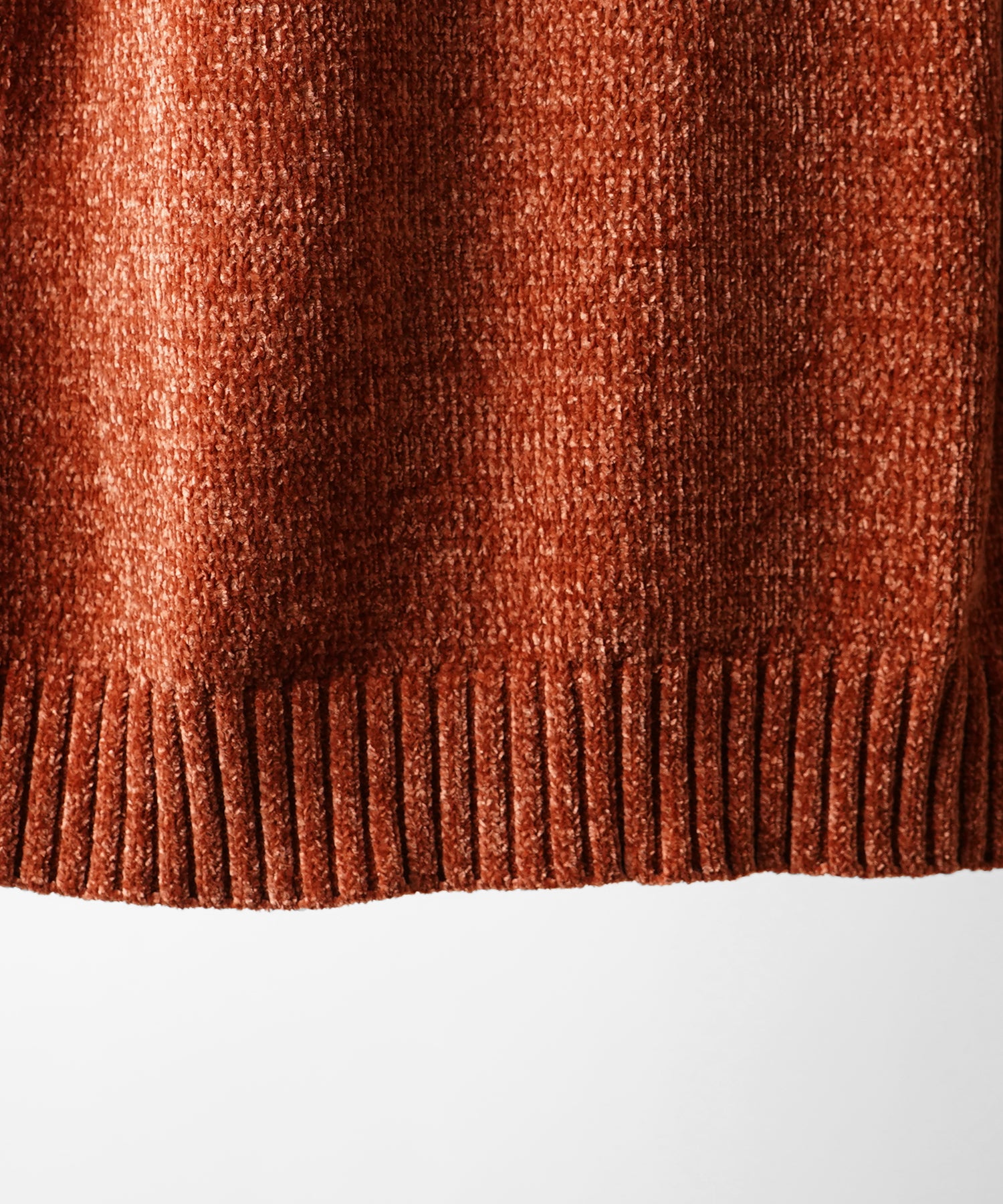 ルーズシルエット クルーネック ナチュラルベーシックプルオーバーニット