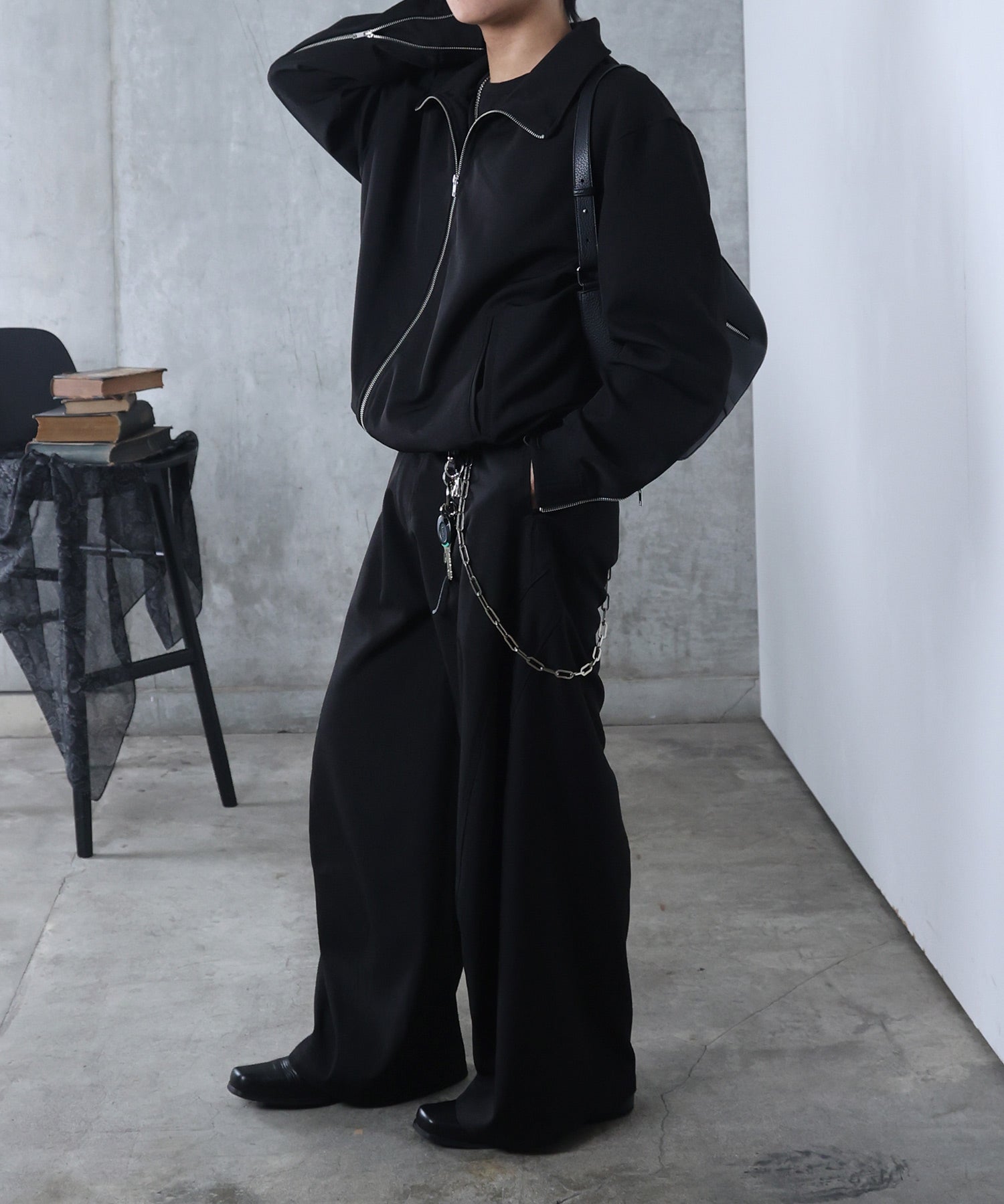 ドローコード スタンド ZIPブルゾン