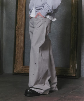 Peach Brushed Studded Pants / ピーチ起毛スタッズパンツ