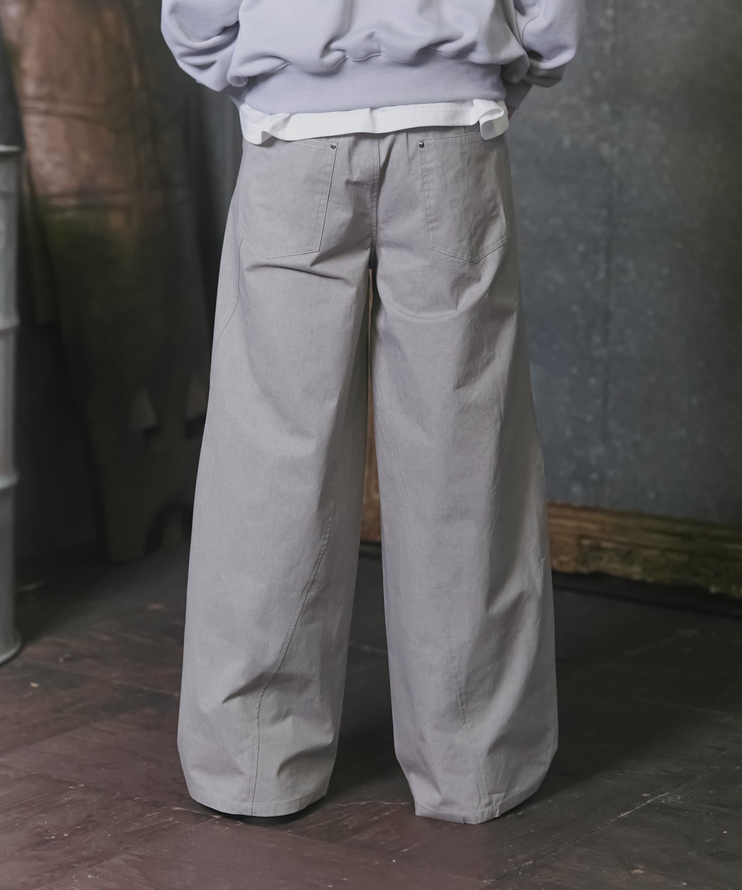 Peach Brushed Studded Pants / ピーチ起毛スタッズパンツ