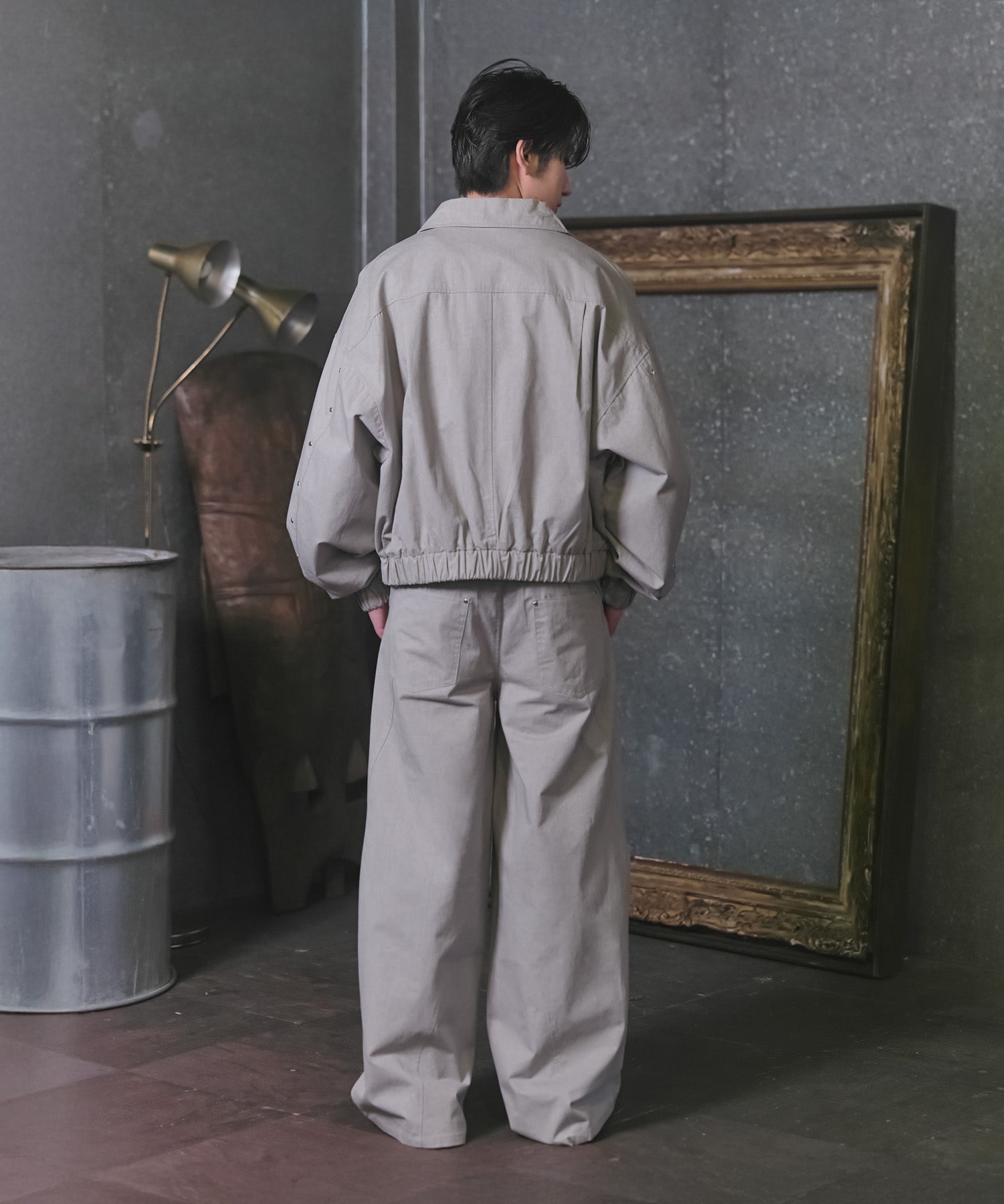 Peach Brushed Studded Pants / ピーチ起毛スタッズパンツ