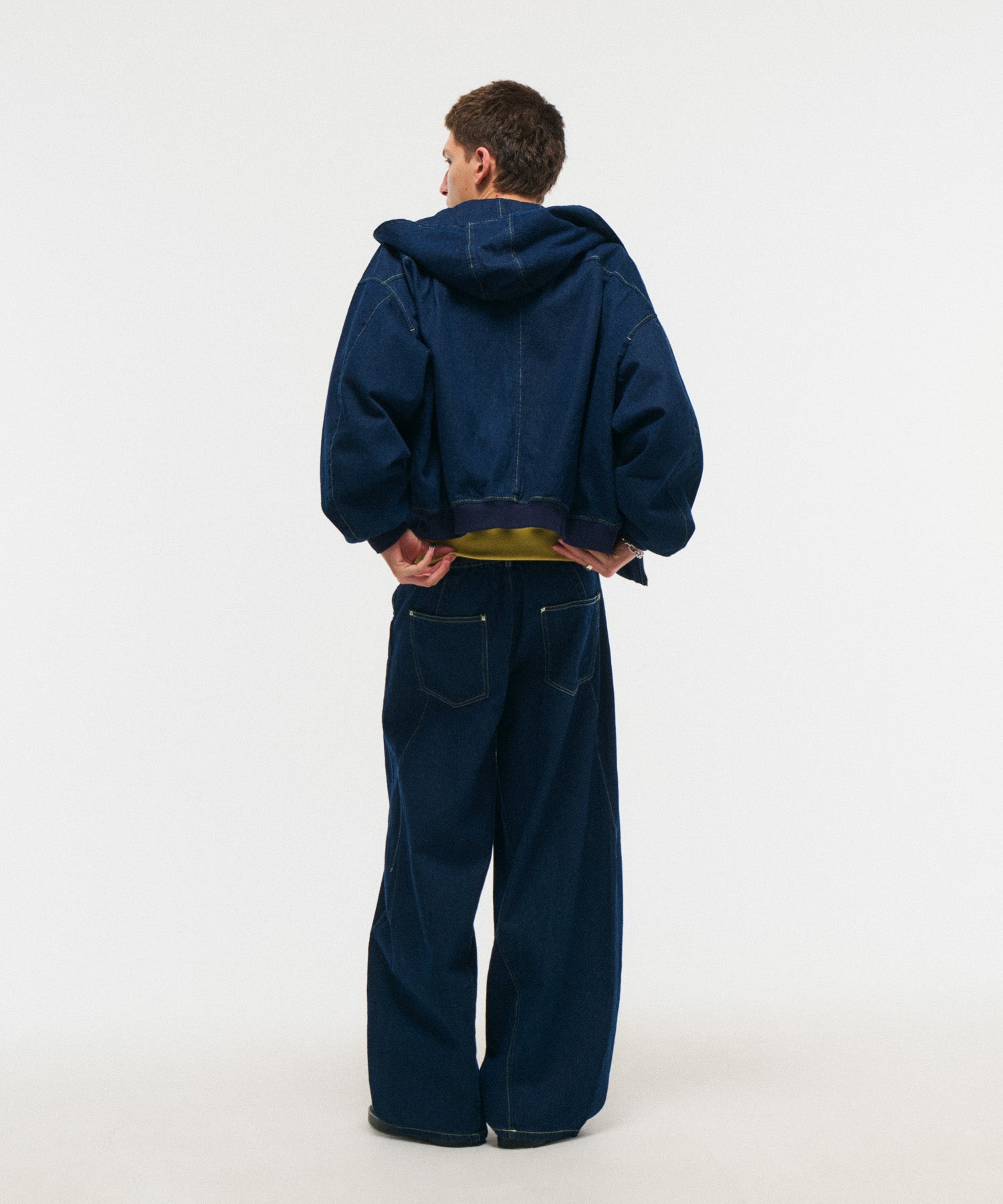 FIREMAN CLASP DENIM HOODIE / ファイヤーマンクラスプデニムフーディー