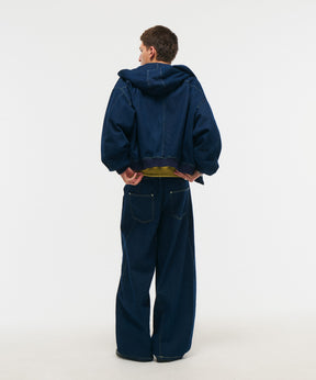 FIREMAN CLASP DENIM HOODIE / ファイヤーマンクラスプデニムフーディー