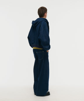 FIREMAN CLASP DENIM HOODIE / ファイヤーマンクラスプデニムフーディー
