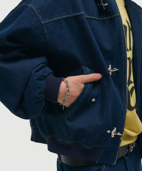 FIREMAN CLASP DENIM HOODIE / ファイヤーマンクラスプデニムフーディー