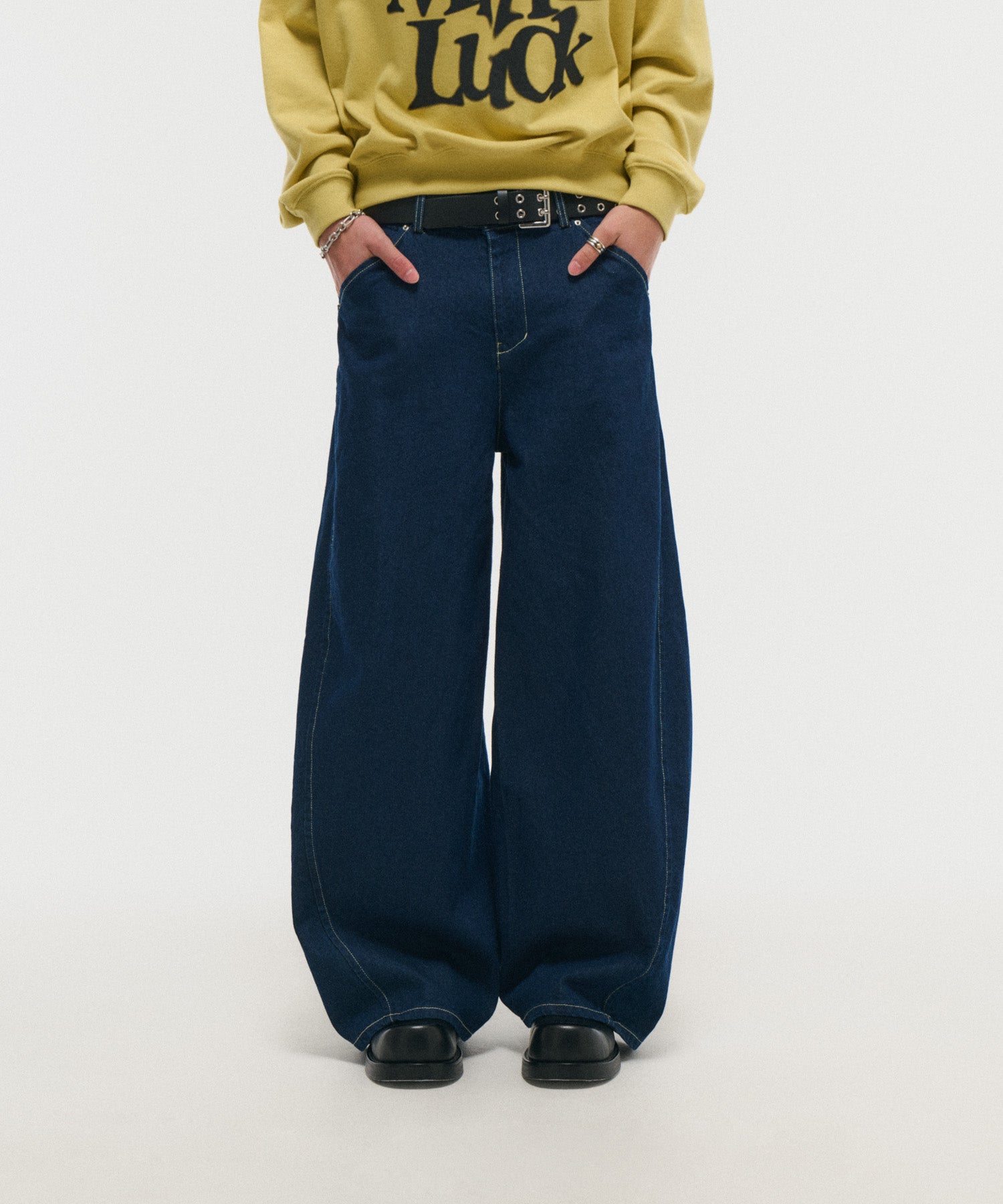 WIDE DENIM PANTS / ワイドデニムパンツ