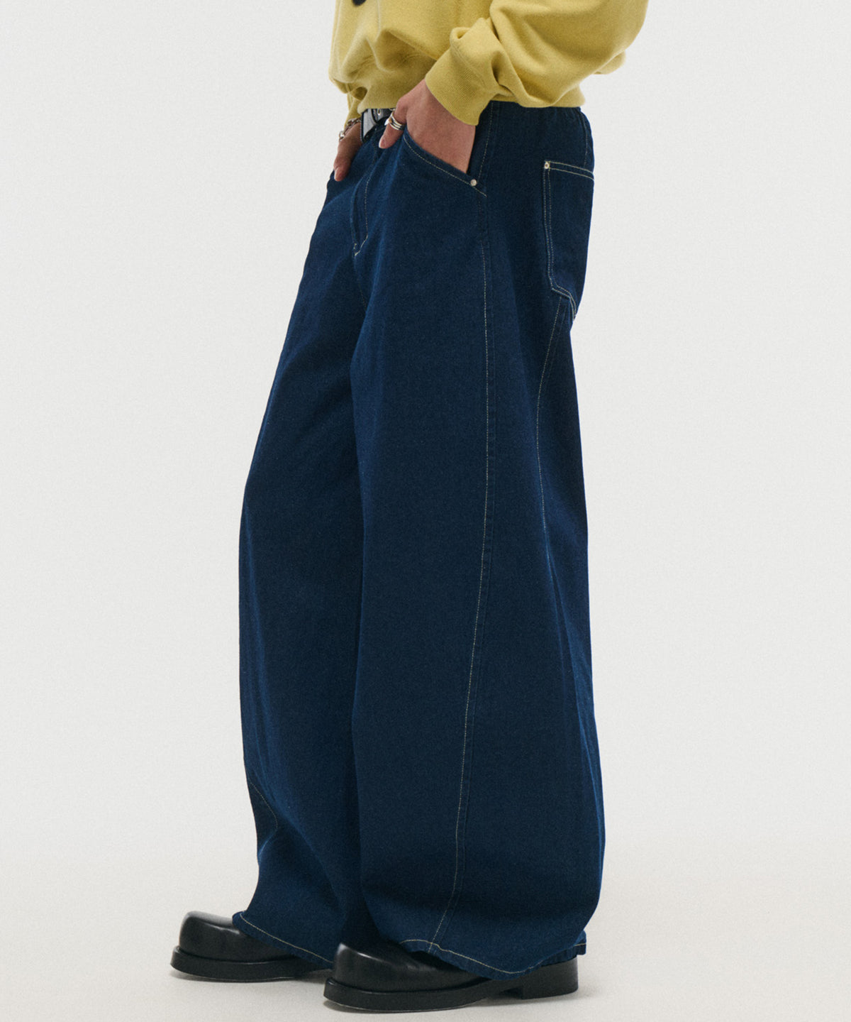 WIDE DENIM PANTS / ワイドデニムパンツ