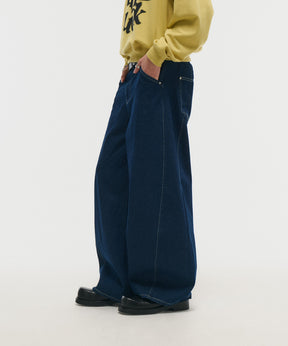 WIDE DENIM PANTS / ワイドデニムパンツ