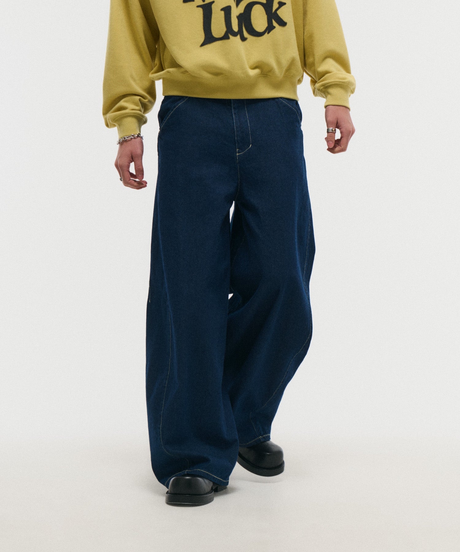WIDE DENIM PANTS / ワイドデニムパンツ