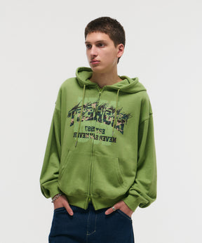 CRASH LOGO GRAPHIC PULLOVER SWEATSHIRT / クラッシュロゴグラフィックプルオーバースウェットシャツ